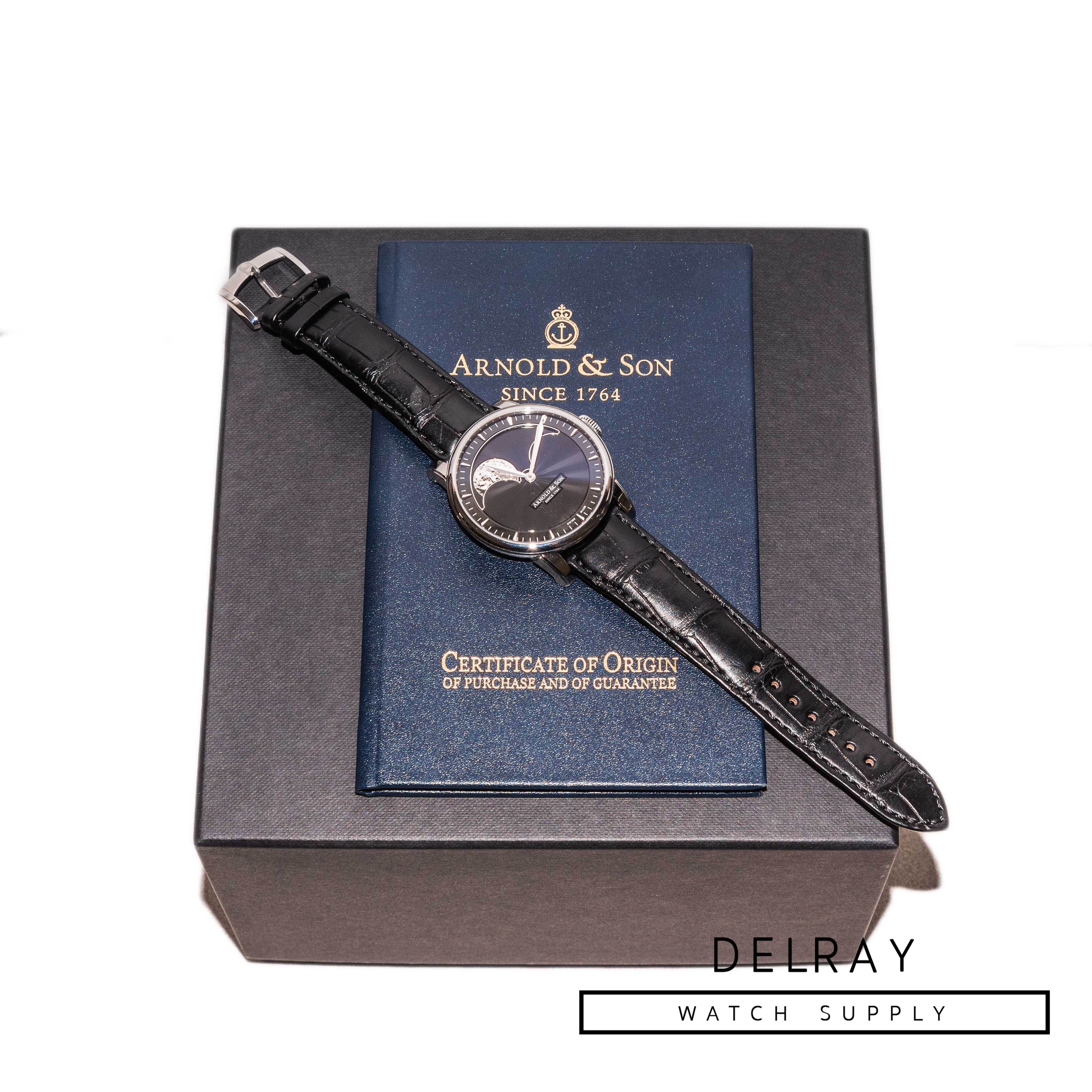 Arnold & Son HM Perpetual Moon *UNWORN* - DelrayWatch.com