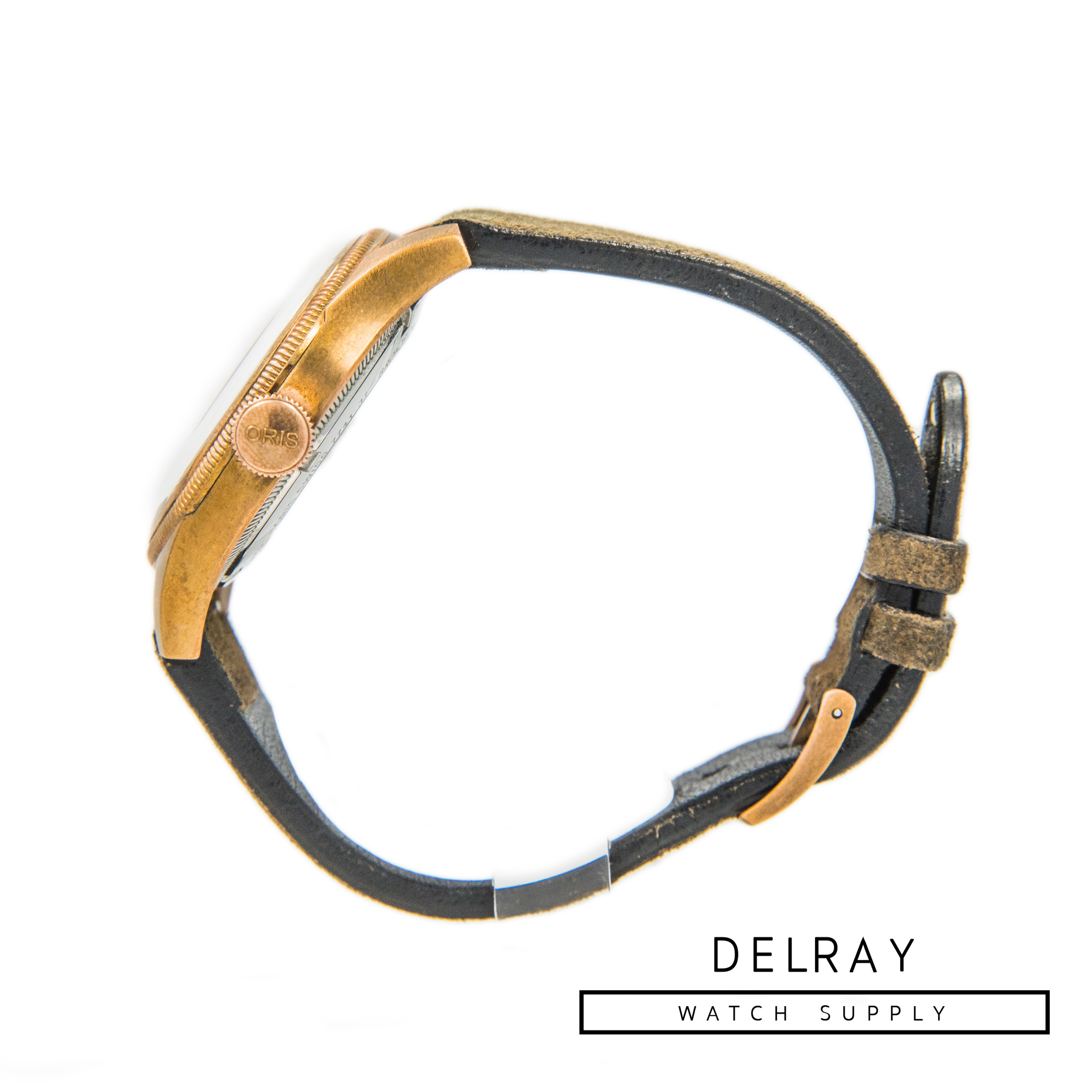 Oris Big Crown Pointer Date Bronze - DelrayWatch.com