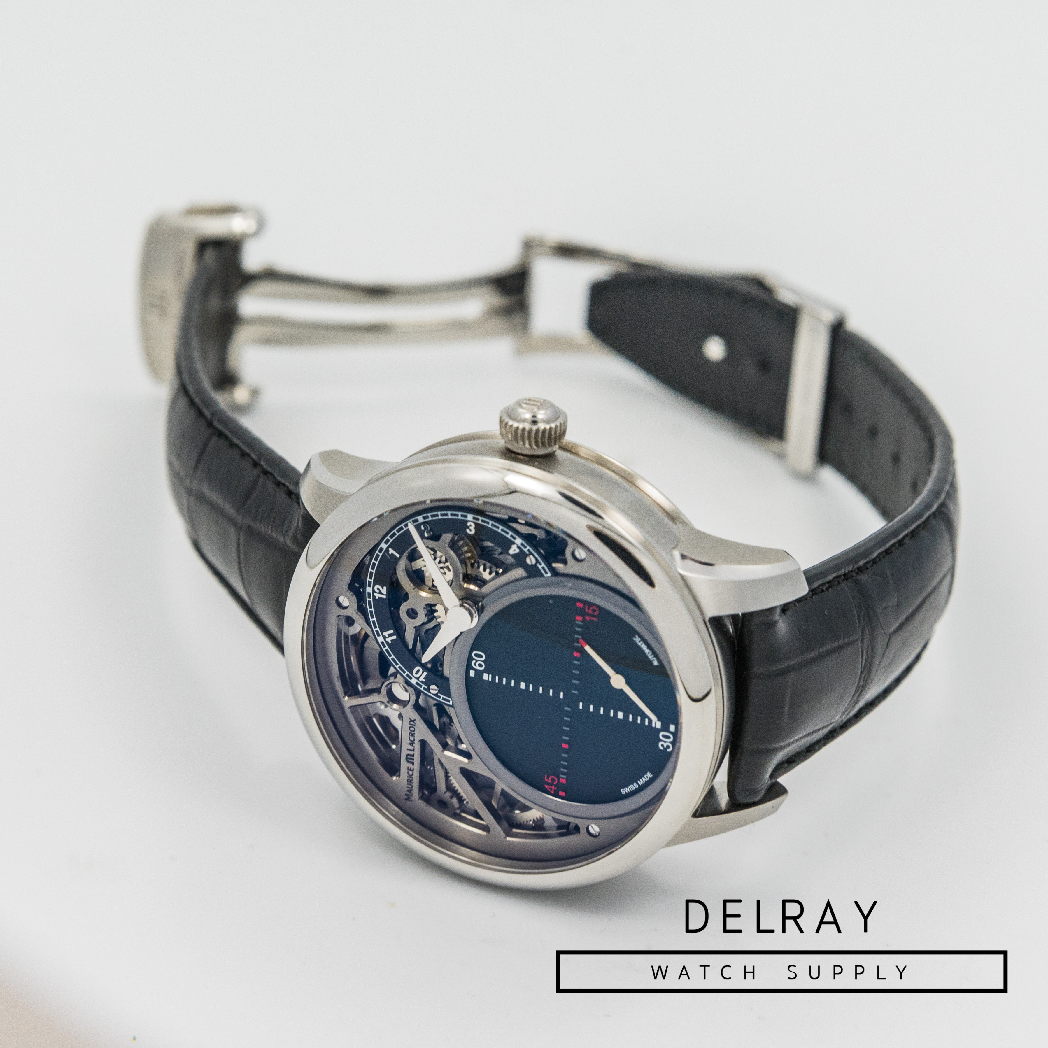 Maurice Lacroix Mysterious Seconds 43mm *UNWORN* - DelrayWatch.com