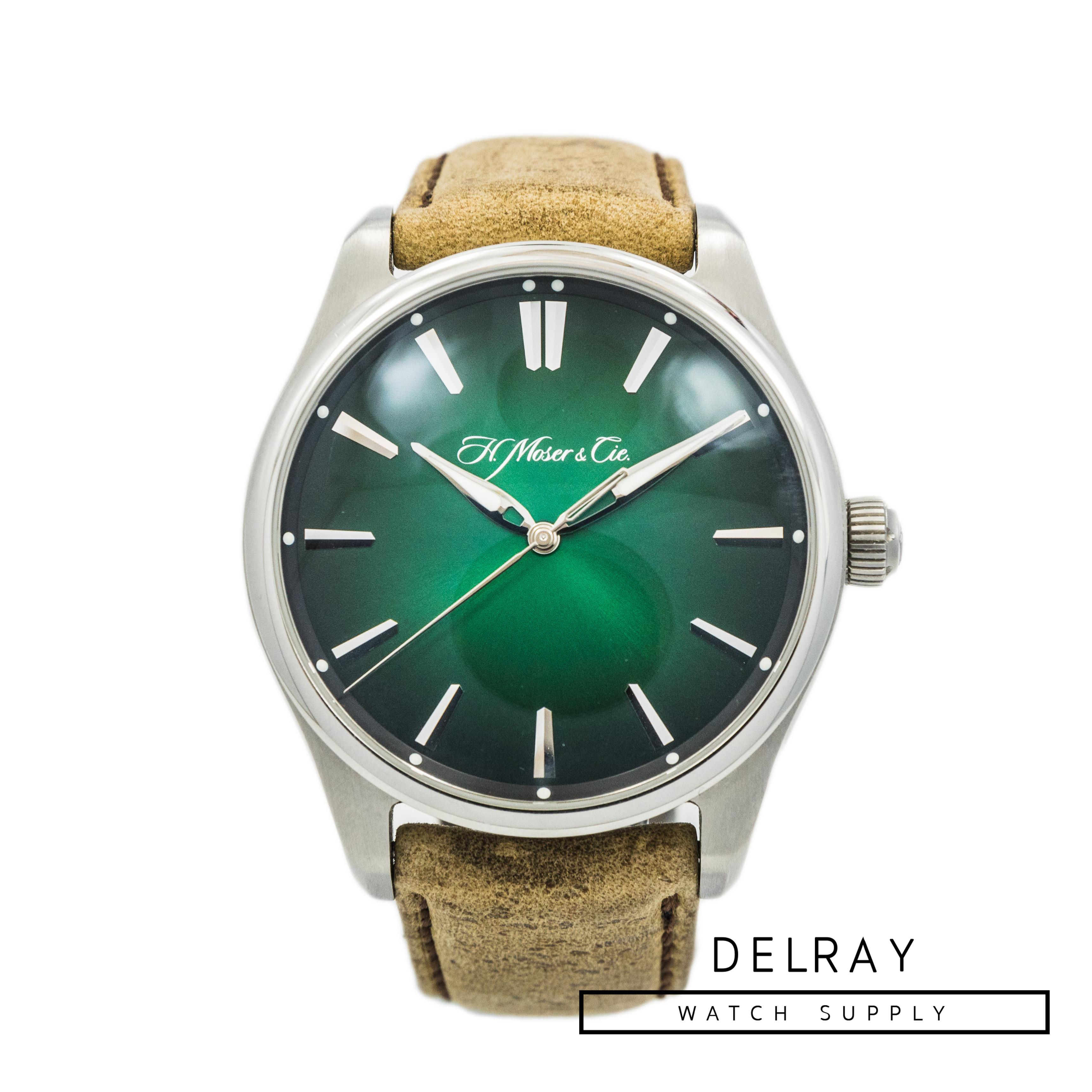 H. Moser & Cie Pioneer Centre Seconds Cosmic Green Fumé