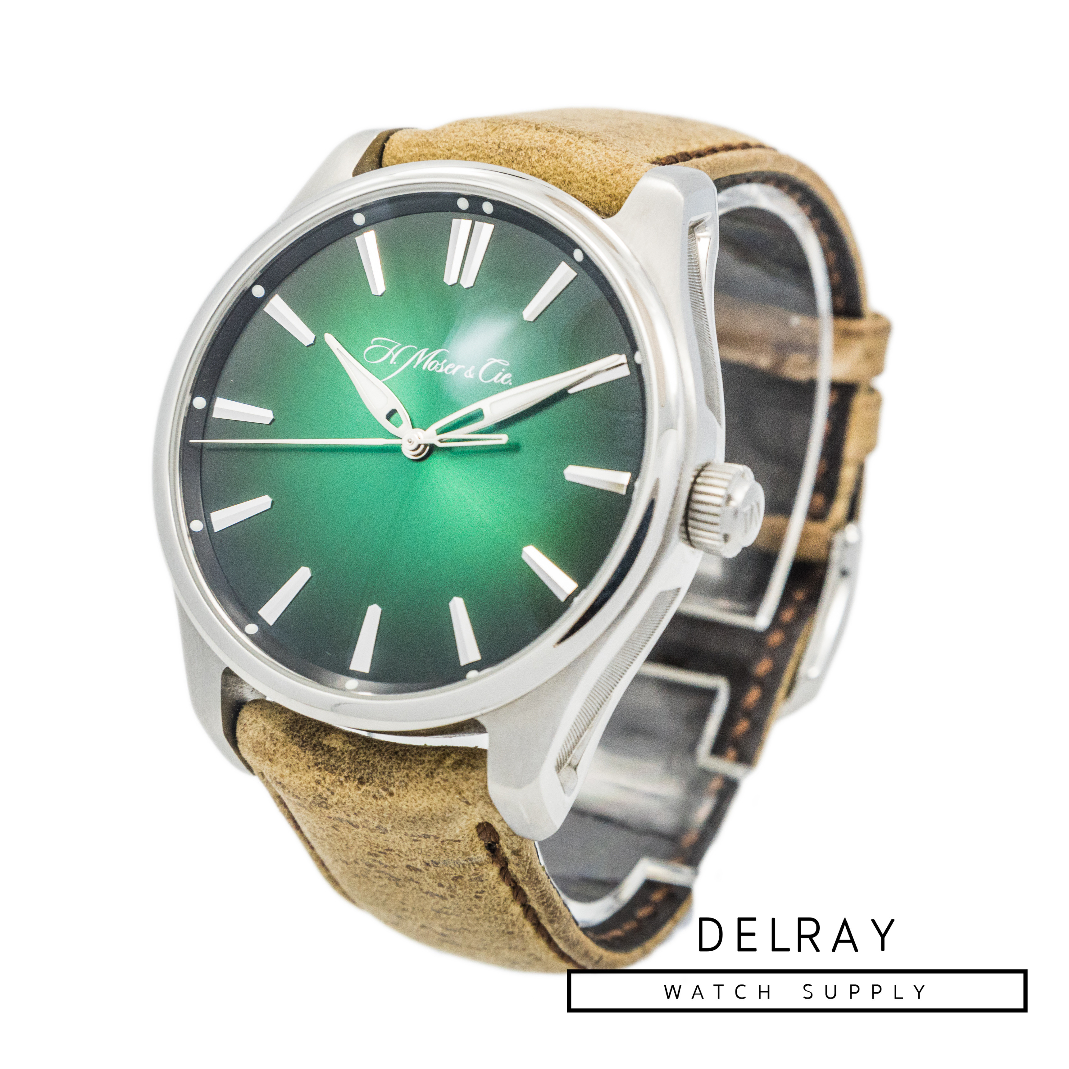 H. Moser & Cie Pioneer Centre Seconds Cosmic Green Fumé