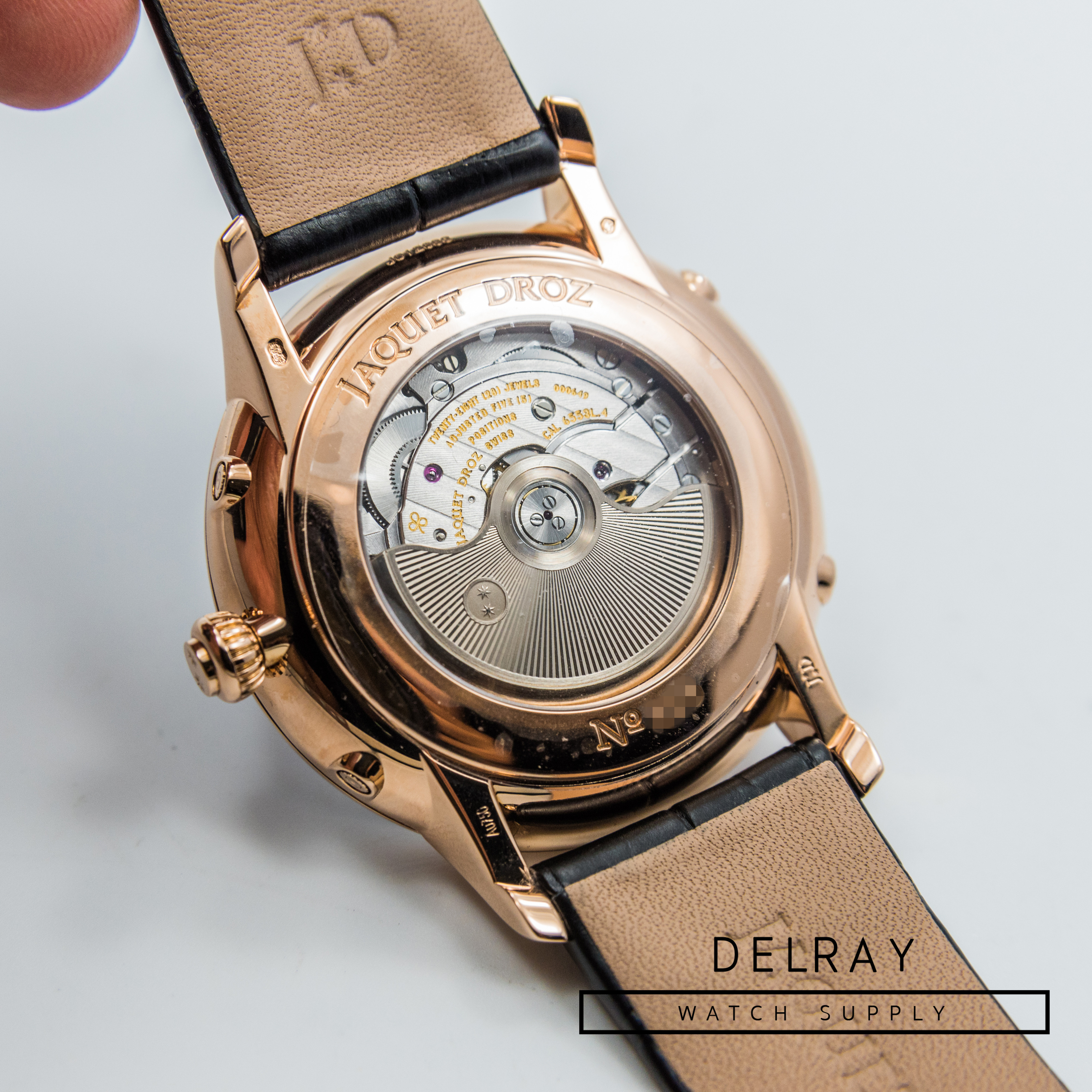 Jaquet Droz The Eclipse Black Enamel *UNWORN* - DelrayWatch.com