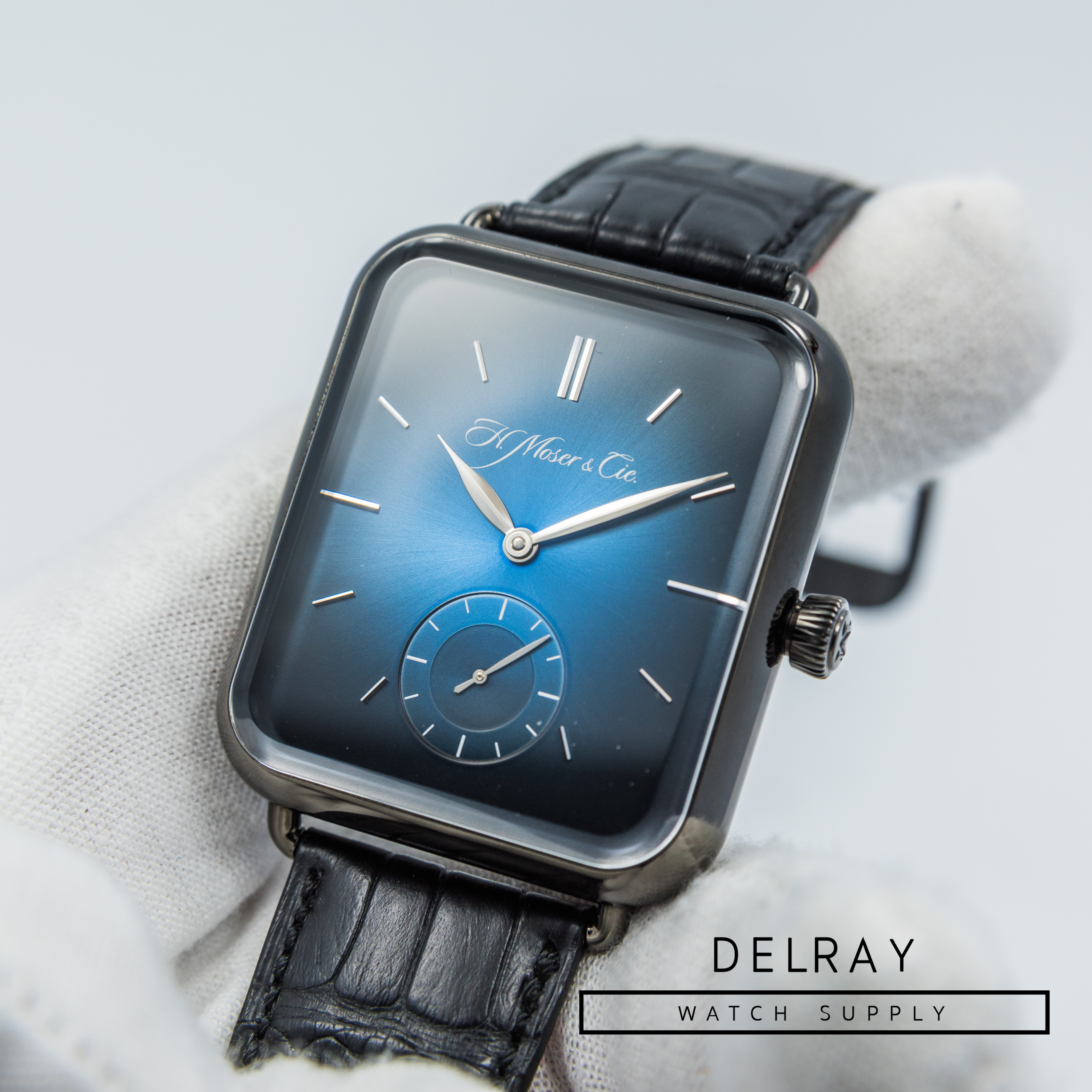 H Moser Alp Watch *Limited Edition Blue Dial 2019* - DelrayWatch.com