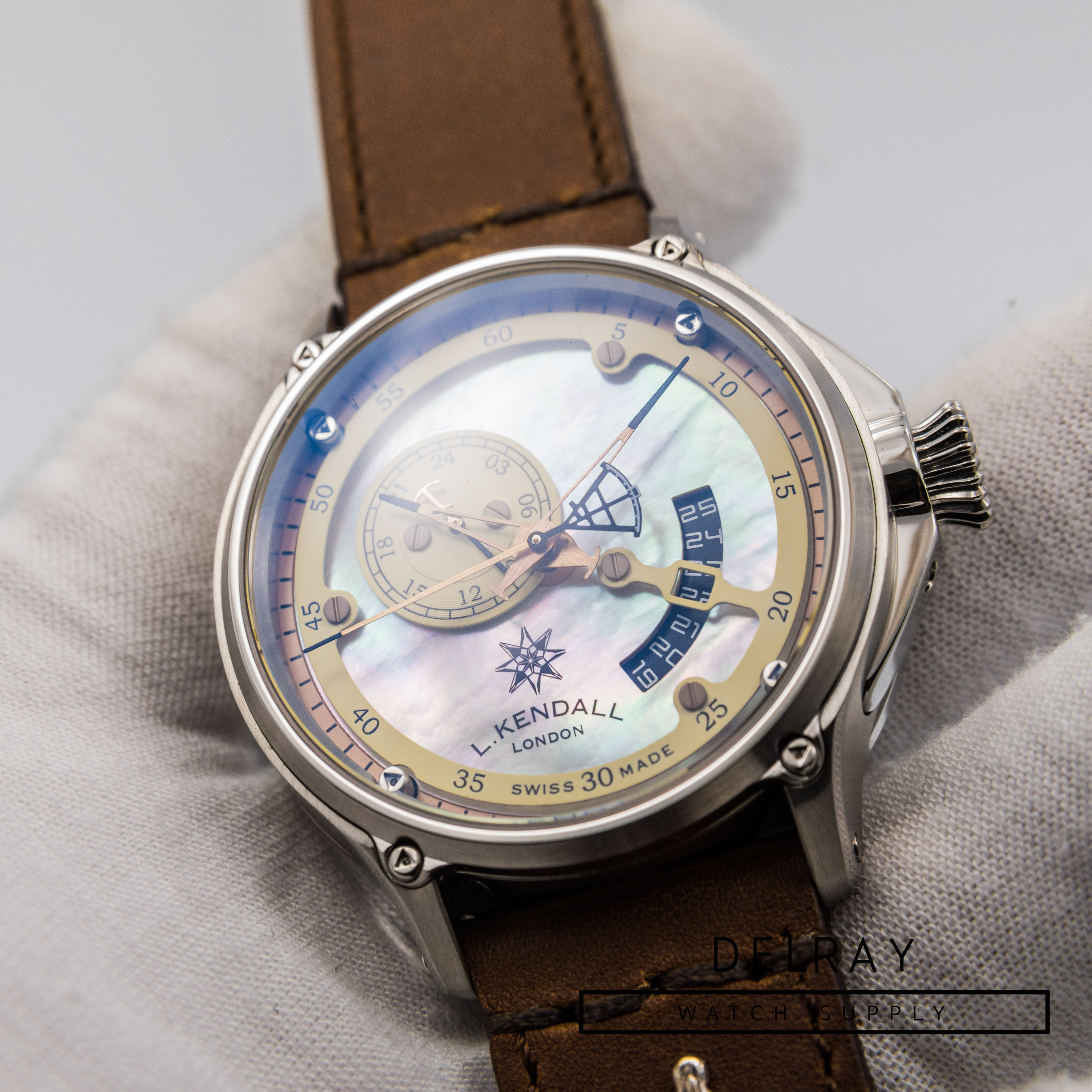L. Kendall K7 Large Date *MOP Dial* - DelrayWatch.com