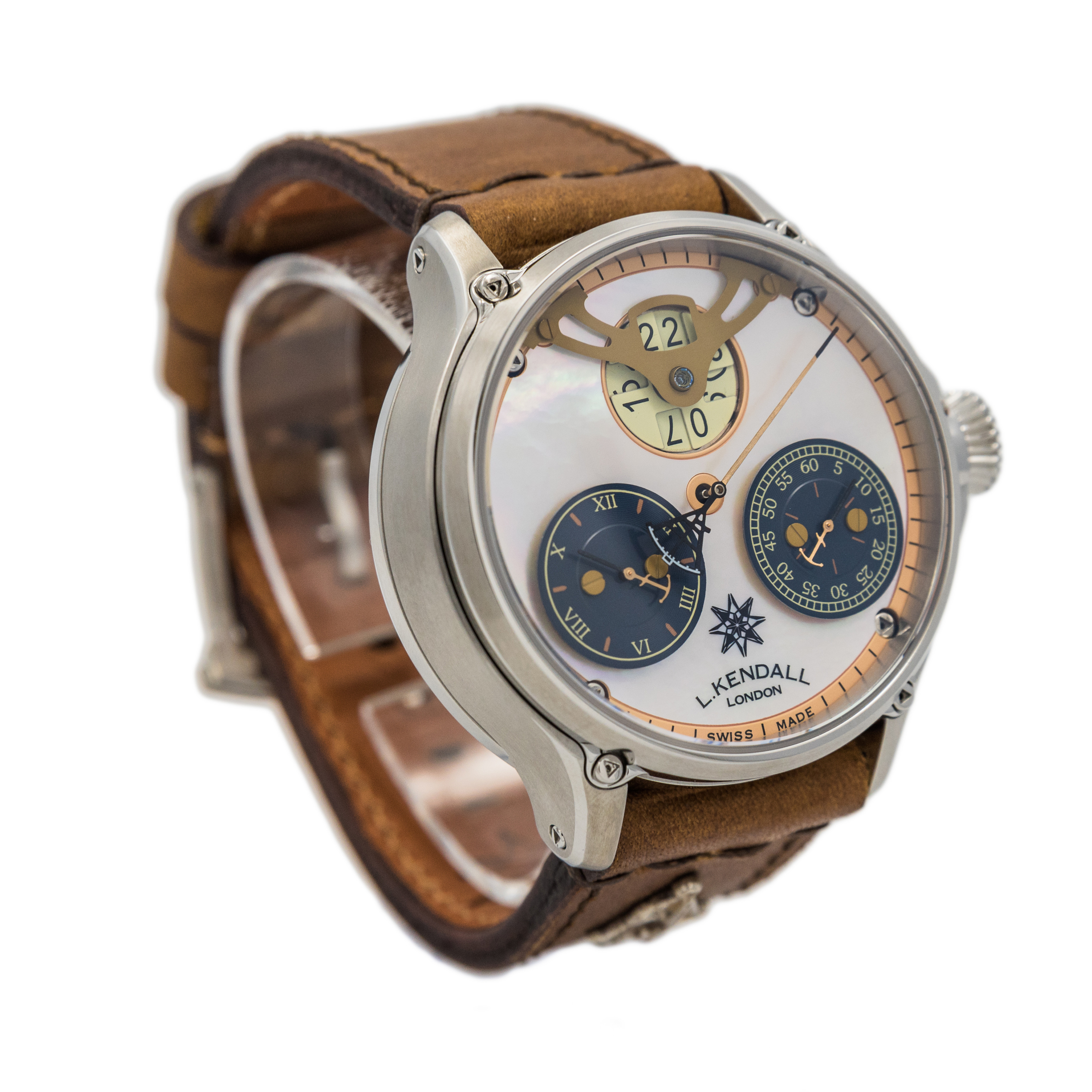 L. Kendall K6 Large Date *MOP Dial* - DelrayWatch.com