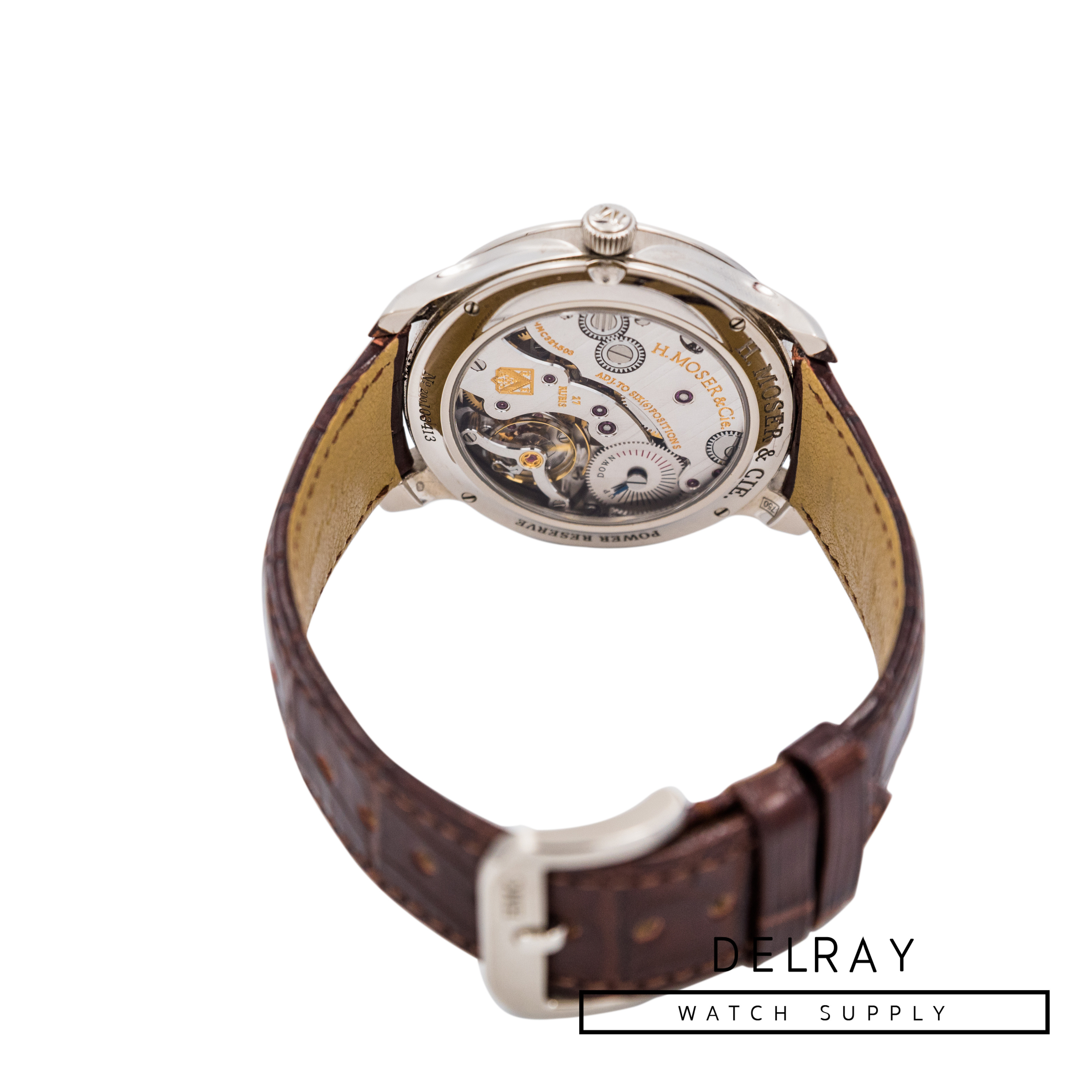 mayu H Moser Mayu *Chocolate Dial* *Box and Papers* - DelrayWatch.com