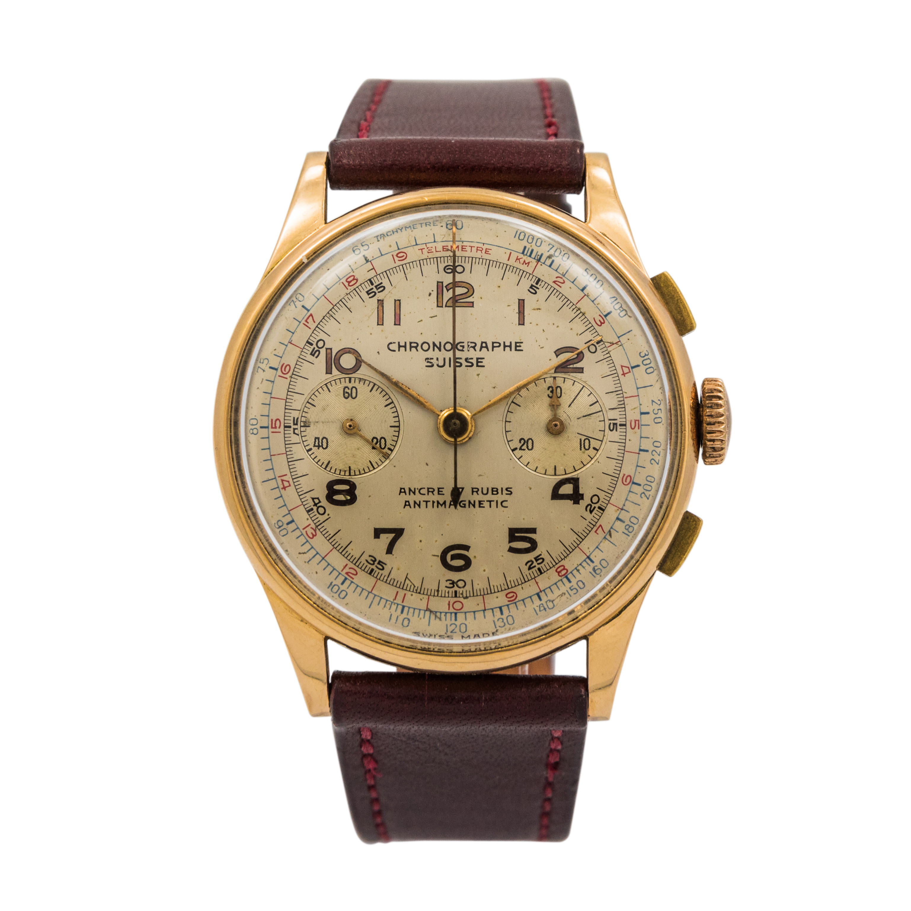 Chronographe Suisse Vintage Chronograph - DelrayWatch.com