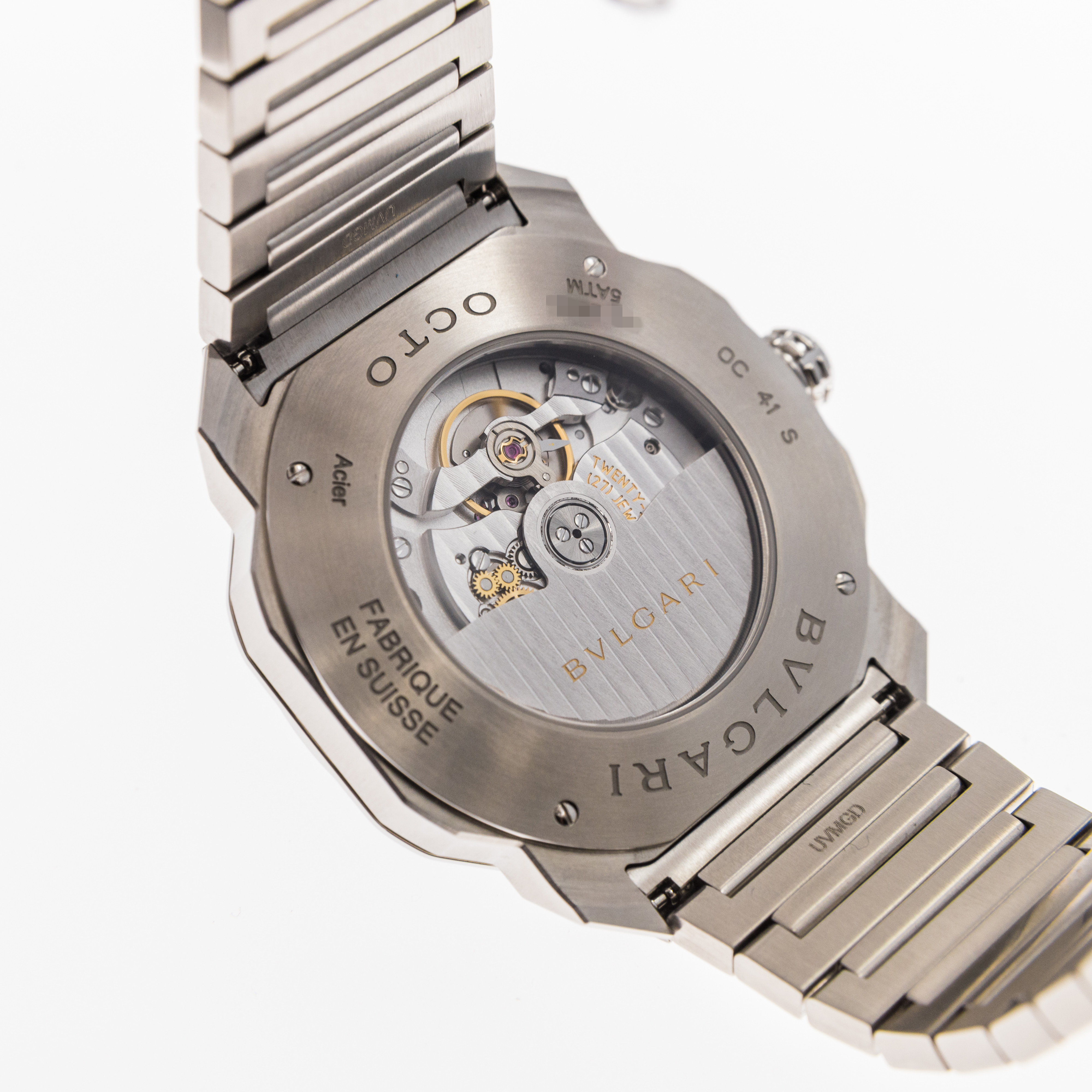 Bulgari Octo Roma 102856 *Box and Papers* *Blue Dial