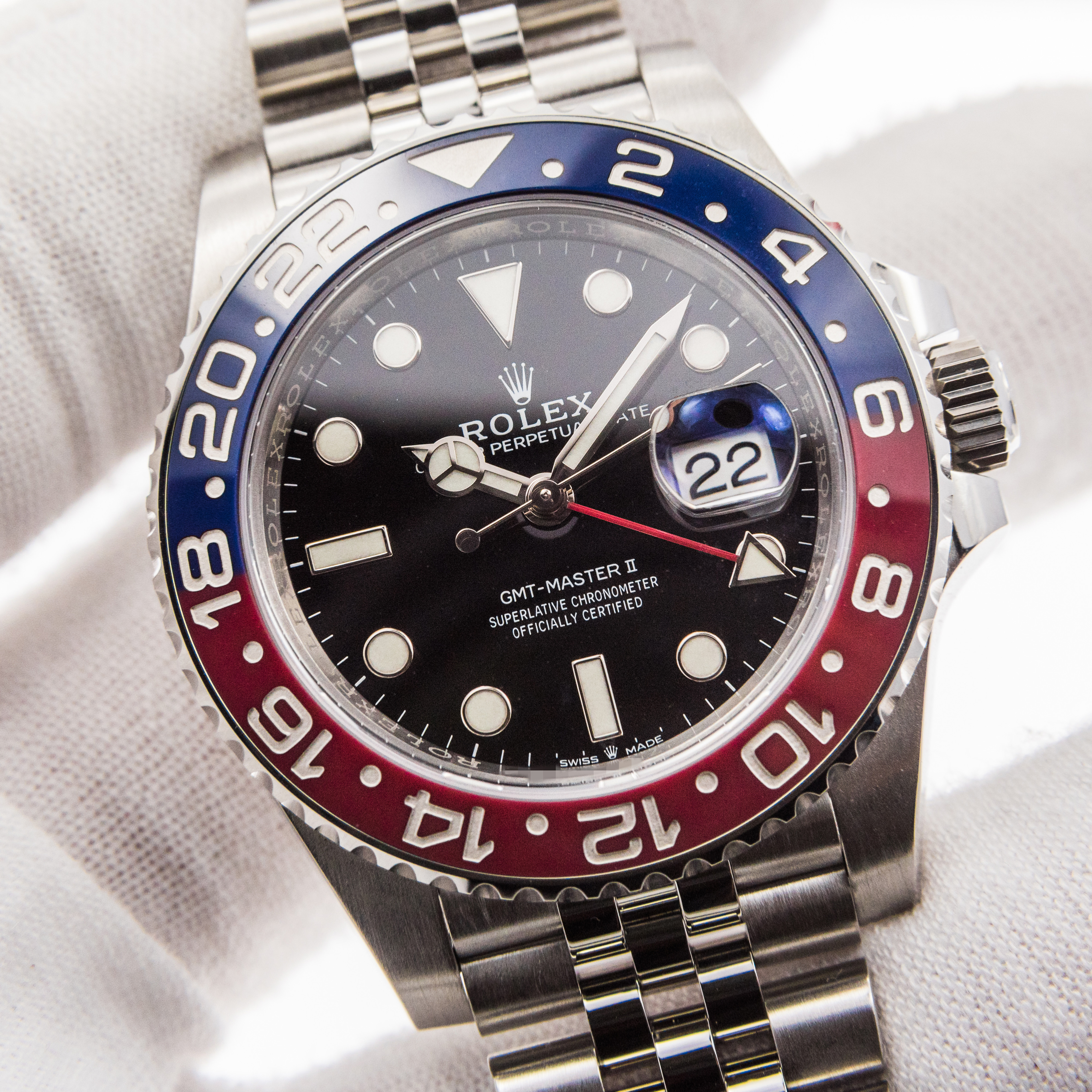 Rolex II 126710BLRO *Pepsi* *UNWORN* - DelrayWatch.com