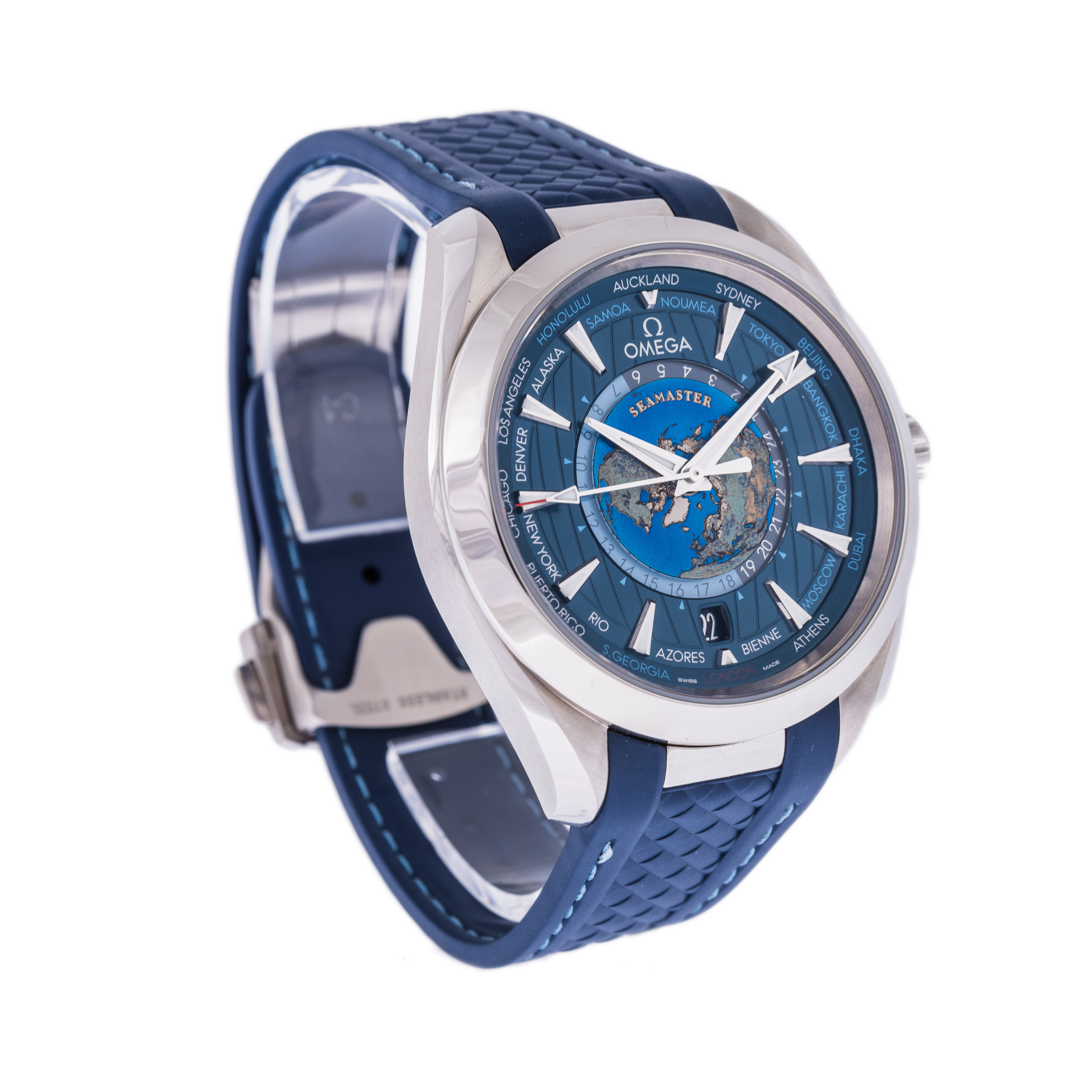 Omega Seamaster Aqua Terra Chronograph Men's Watch Automatic - Ruby Lane
