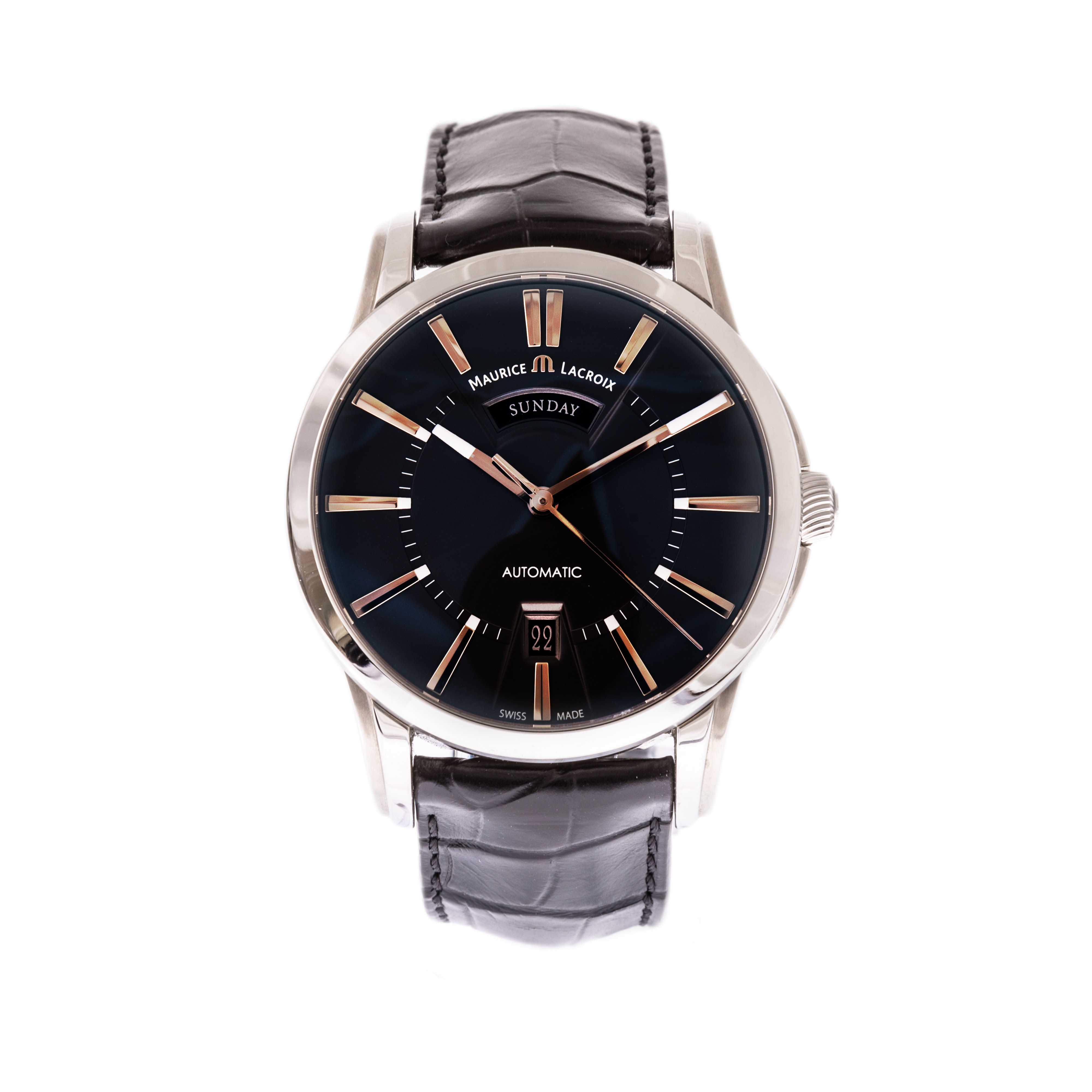 maurice lacroix pontos day date pt6158
