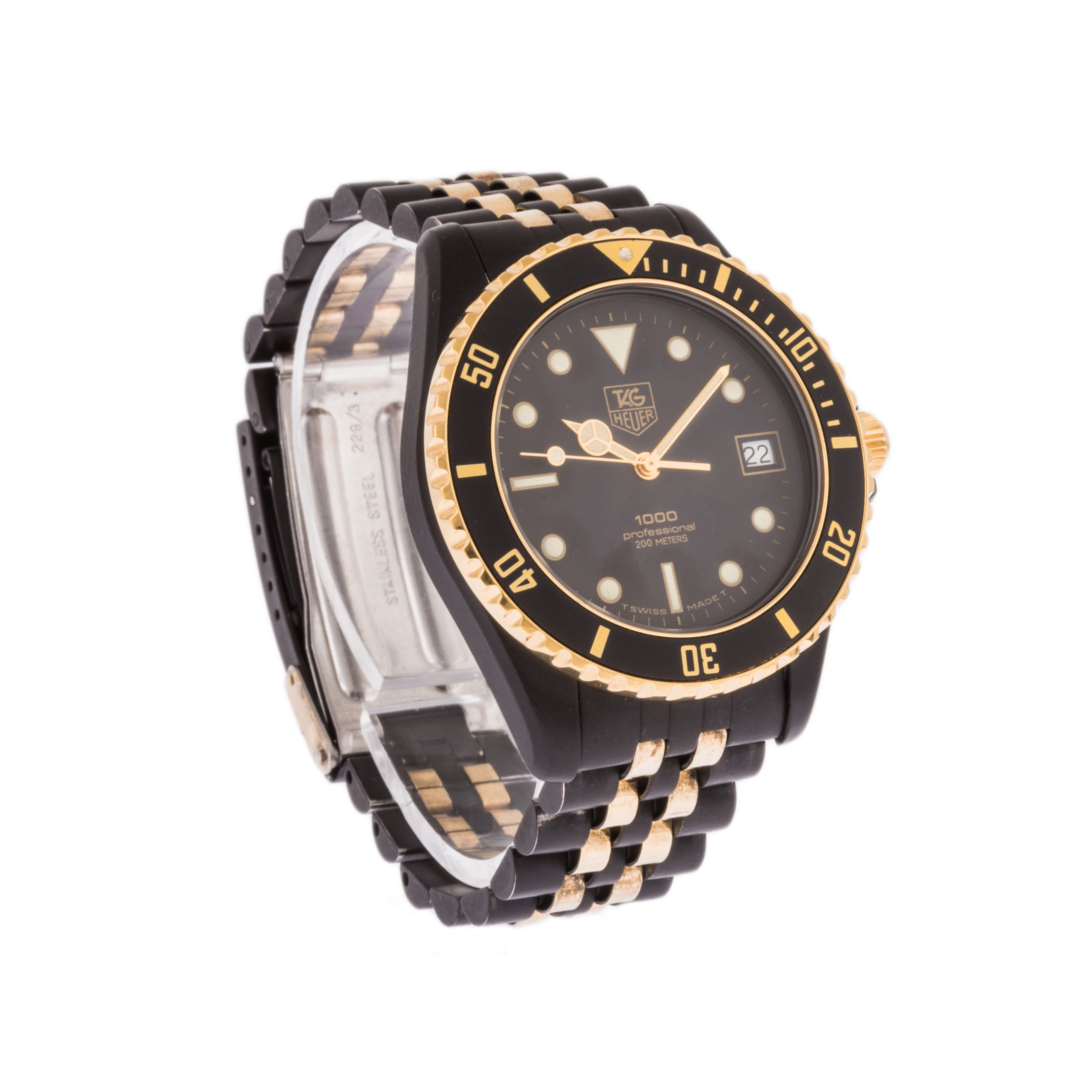 ○○TAG HEUER 1000 PROFESSIONAL 200m 腕時計 980.020B ジャンク