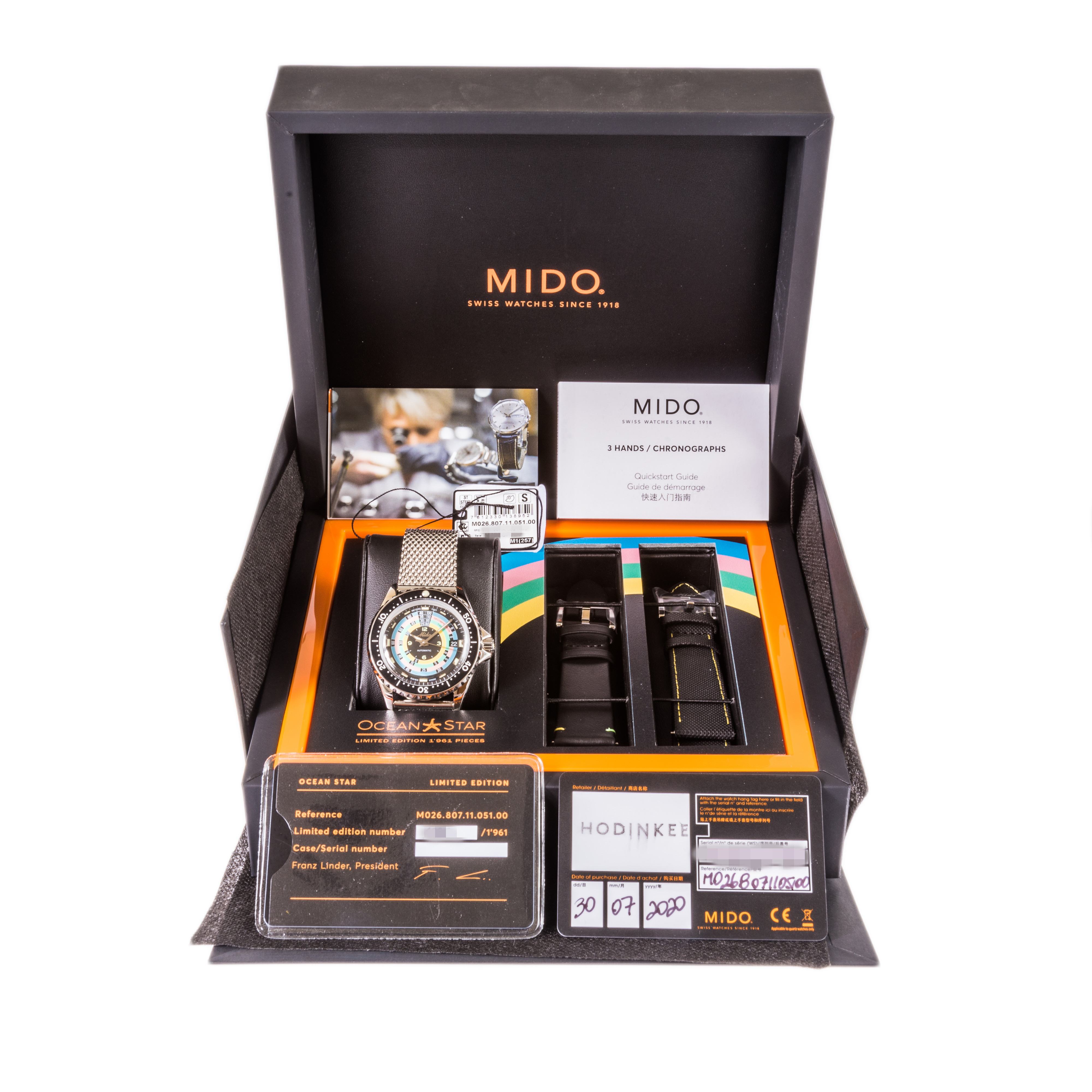 Mido Ocean Star Decompression Timer 1961 *Limited Edition* *2020