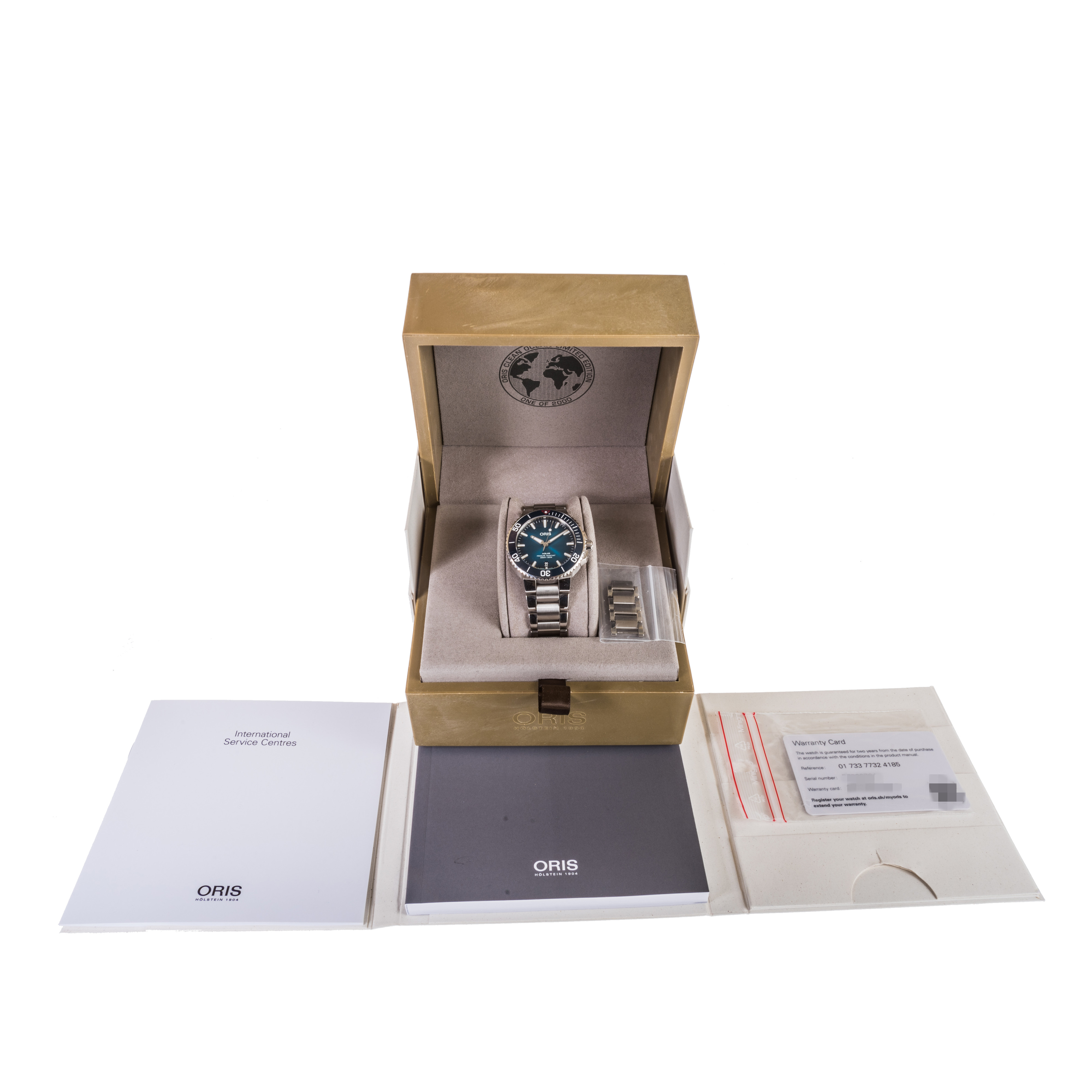 Oris Aquis Date Clean Ocean *Limited Edition* *Blue Dial