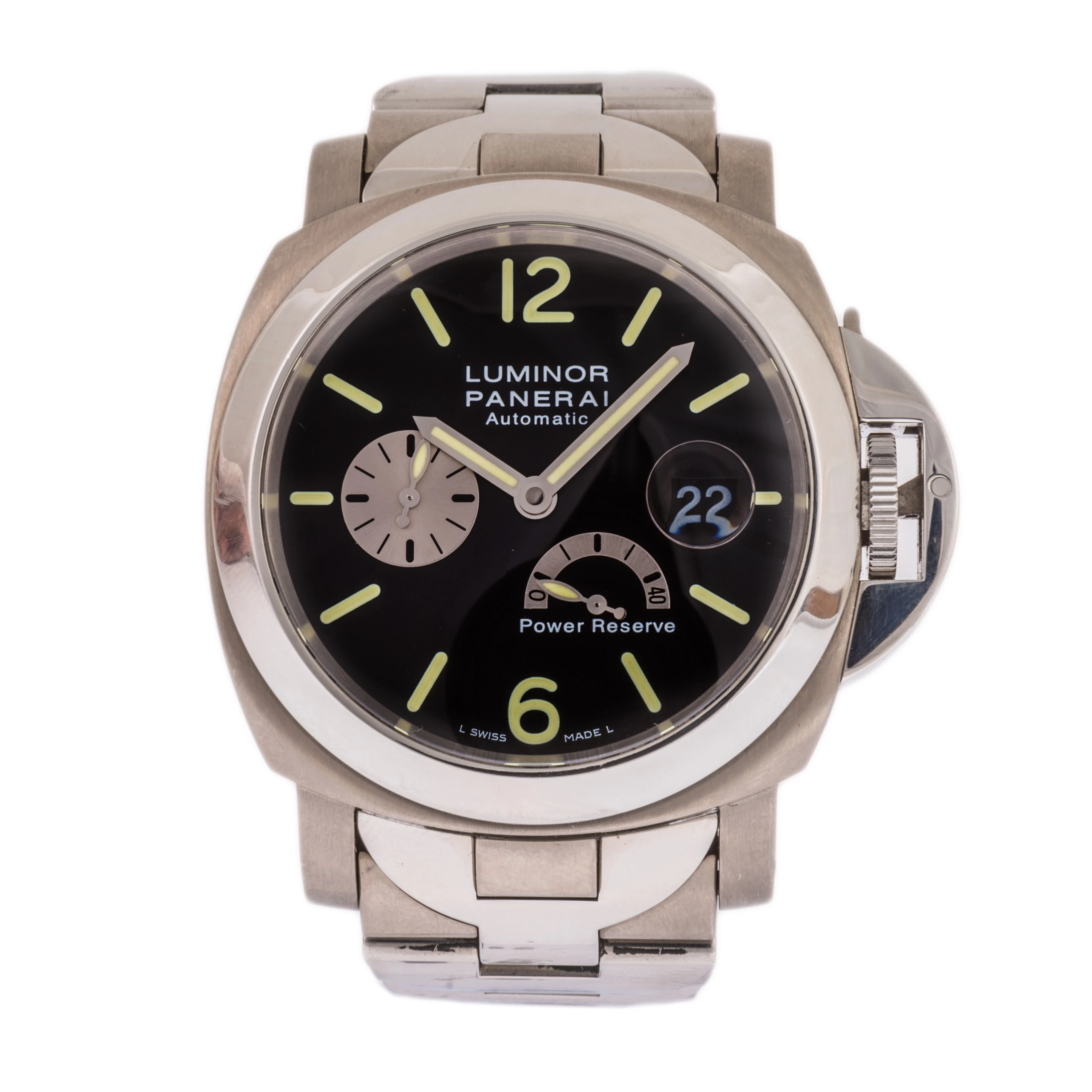 Panerai Luminor Power Reserve Titanium / Steel PAM00171  display picture 1