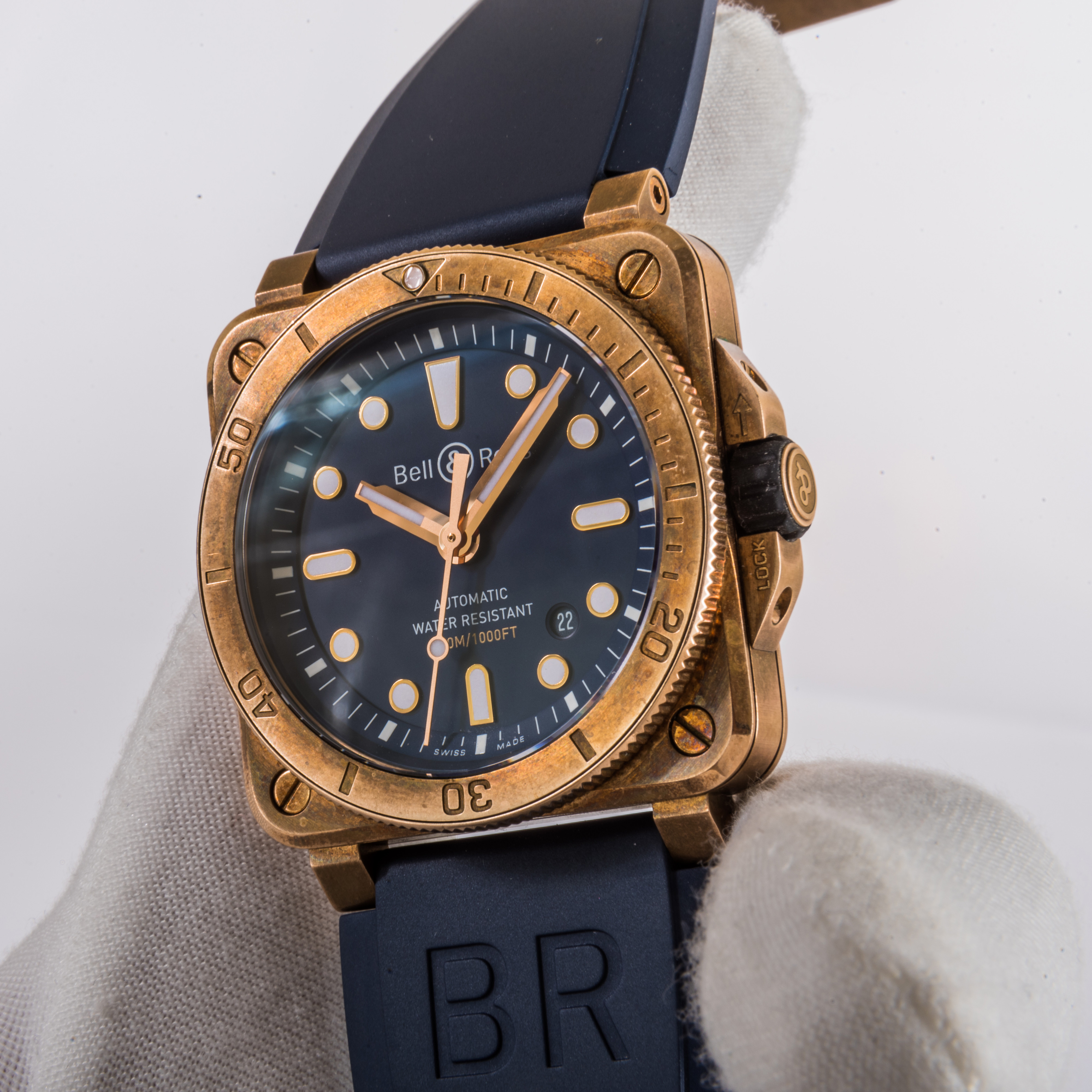 Bell & 03-92 Bronze Navy Blue *Limited Edition* - DelrayWatch.com