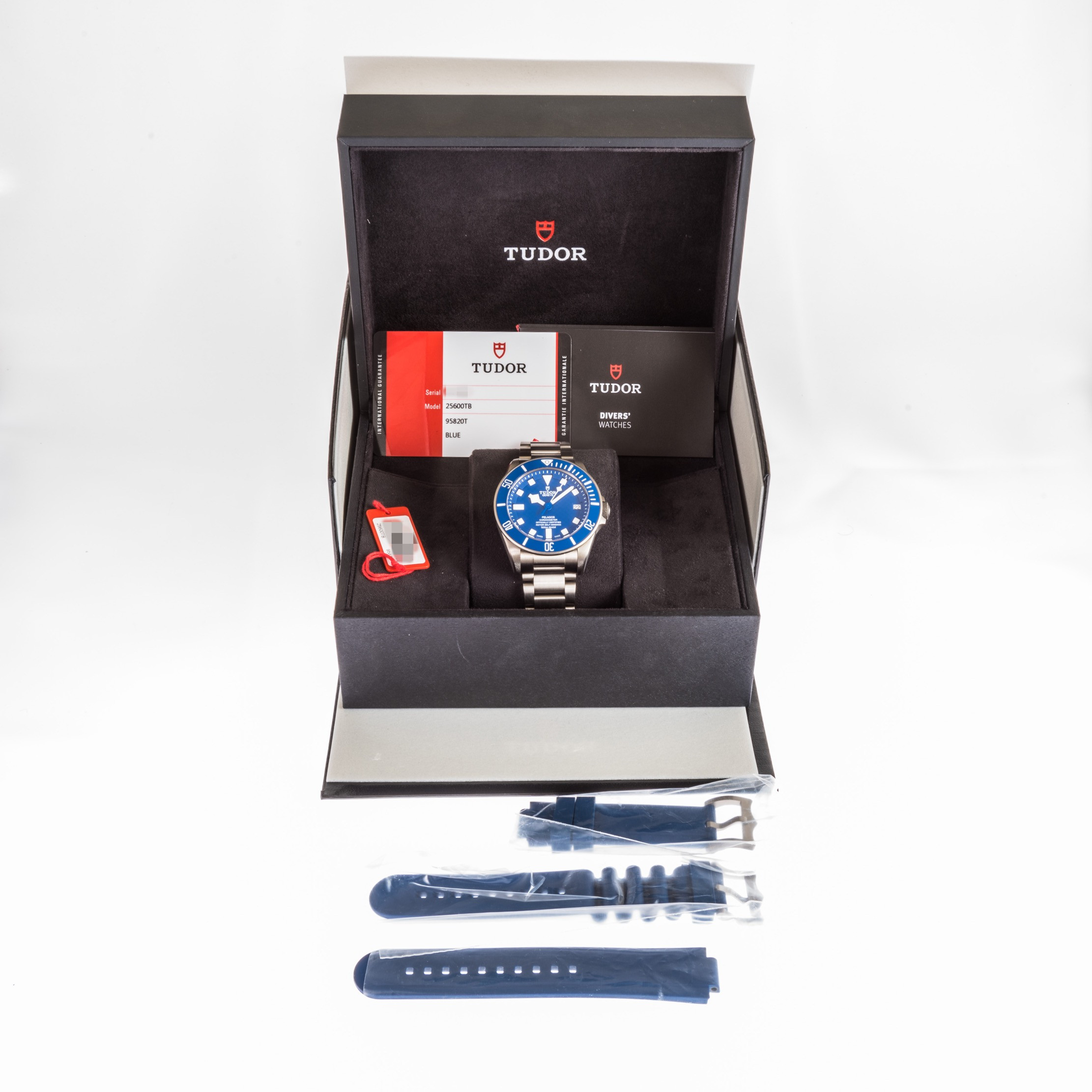 Tudor Pelagos 25600TB Titanium *Blue Dial* - DelrayWatch.com