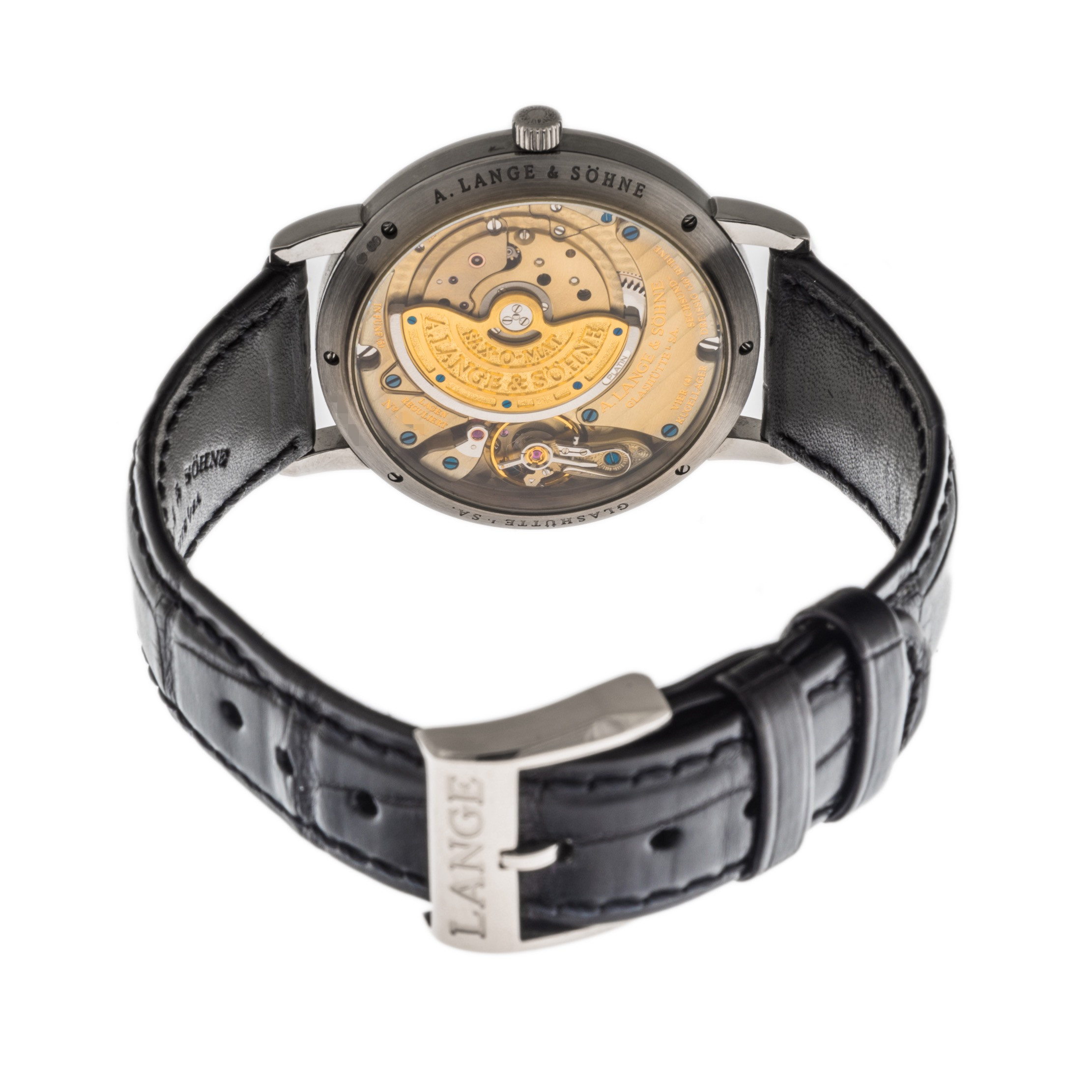 A. Lange & Sohne Langematik White Gold Sax-o-Mat *Wire Only