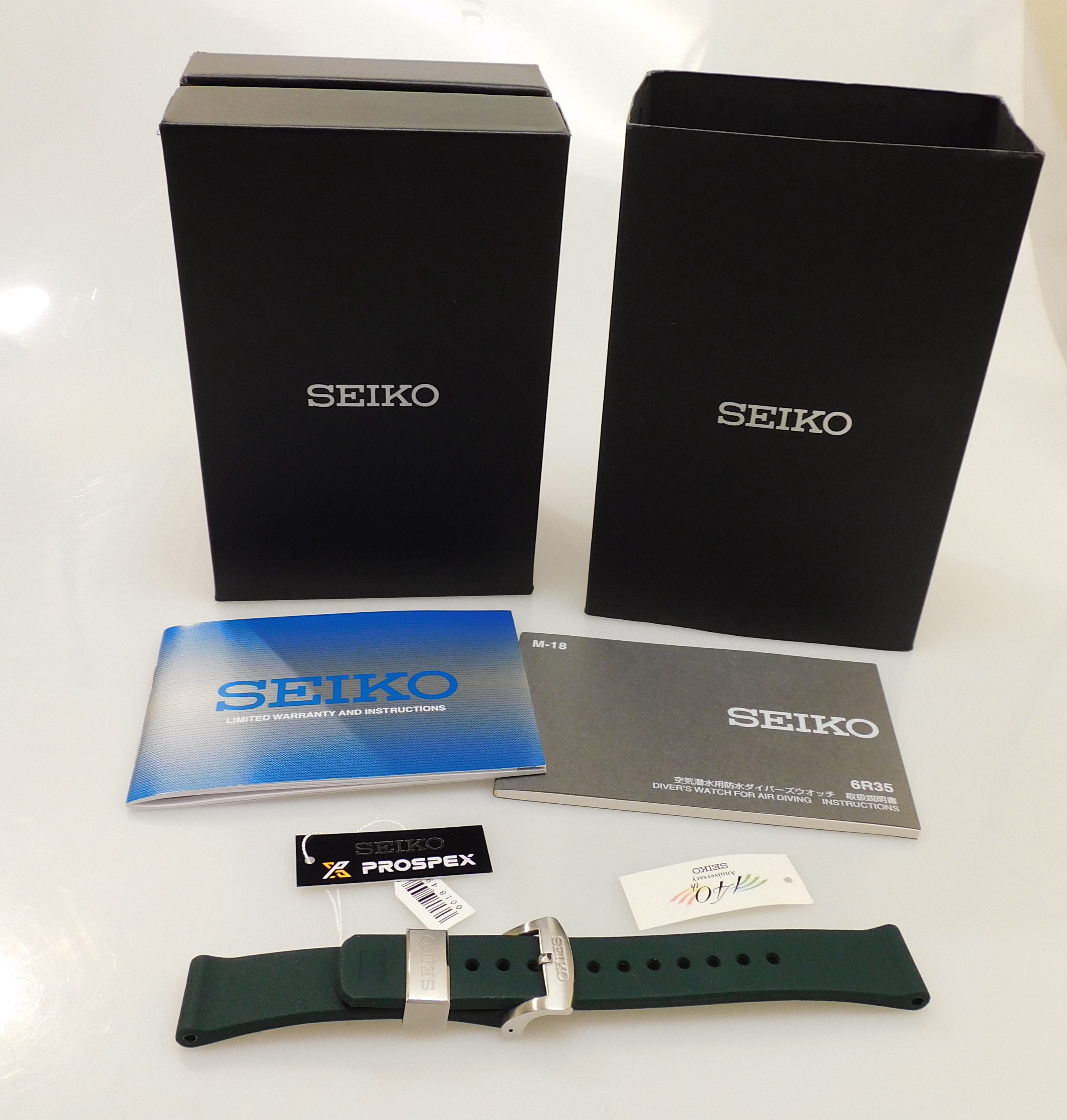 Seiko Prospex SPB207 140th Anniversary Limited Edition *Green Dial* -  