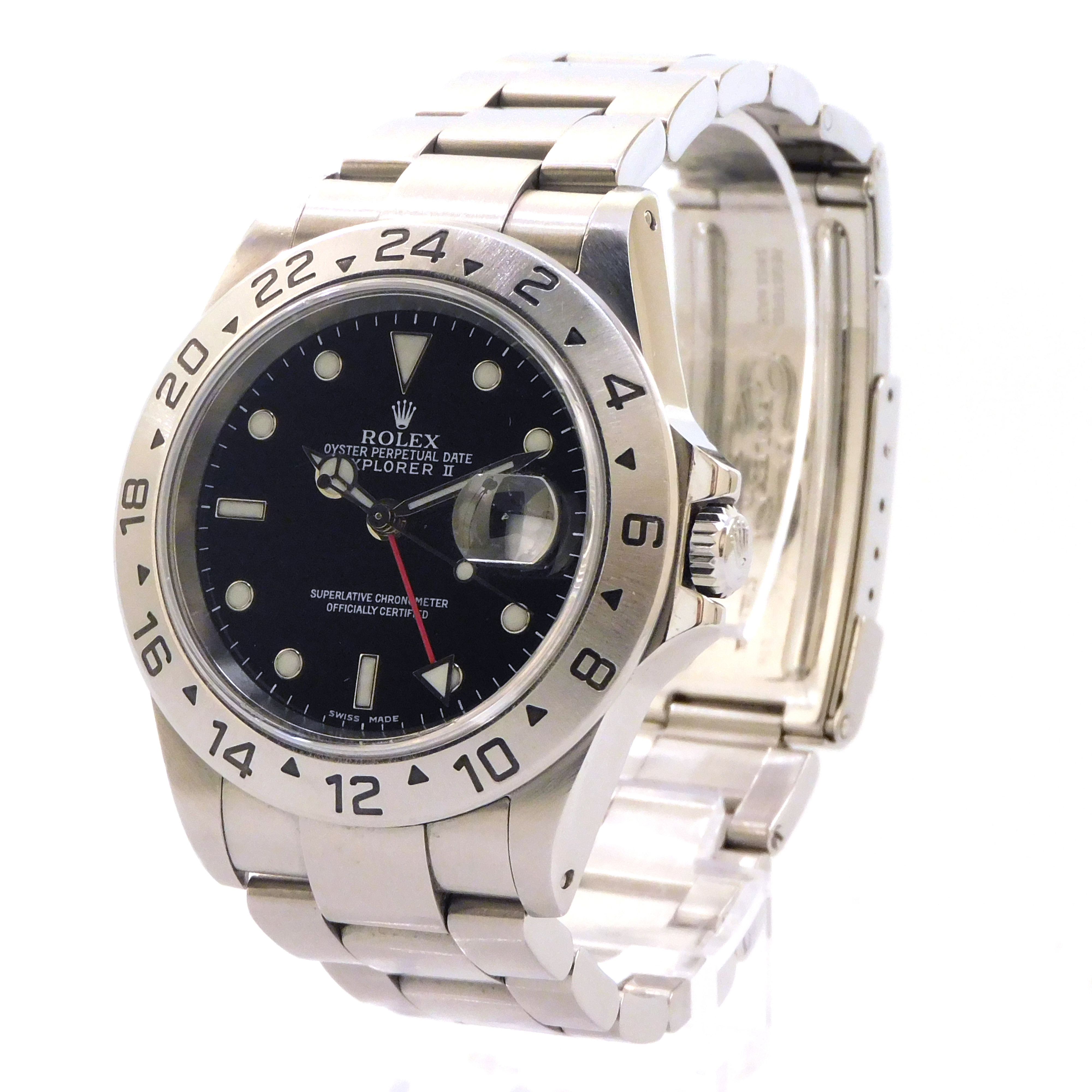 Rolex Explorer II 16570 *Y Serial* - Inventory 3378 - DelrayWatch.com