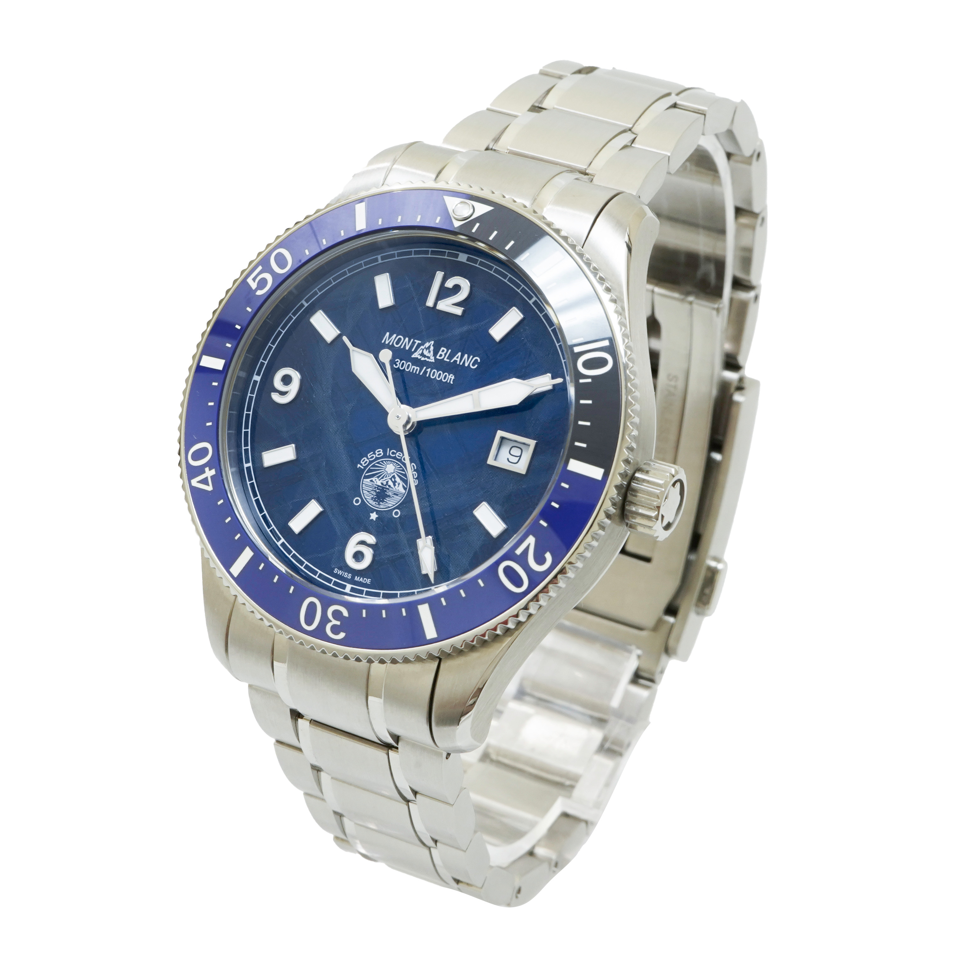 Montblanc 1858 Iced Sea Automatic MB129369 *Unworn* - Inventory