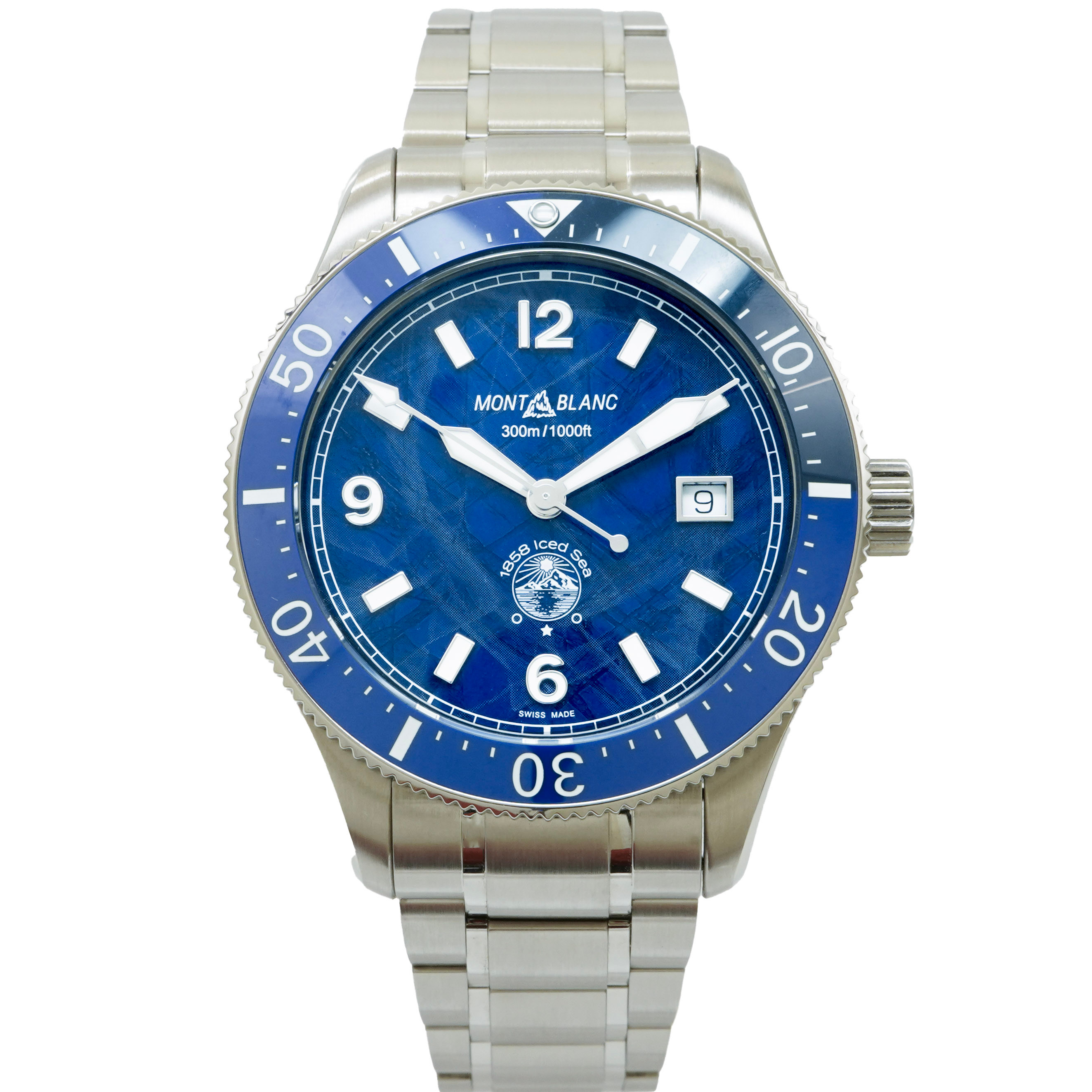 Montblanc 1858 Iced Sea Automatic MB129369 *Unworn* - Inventory