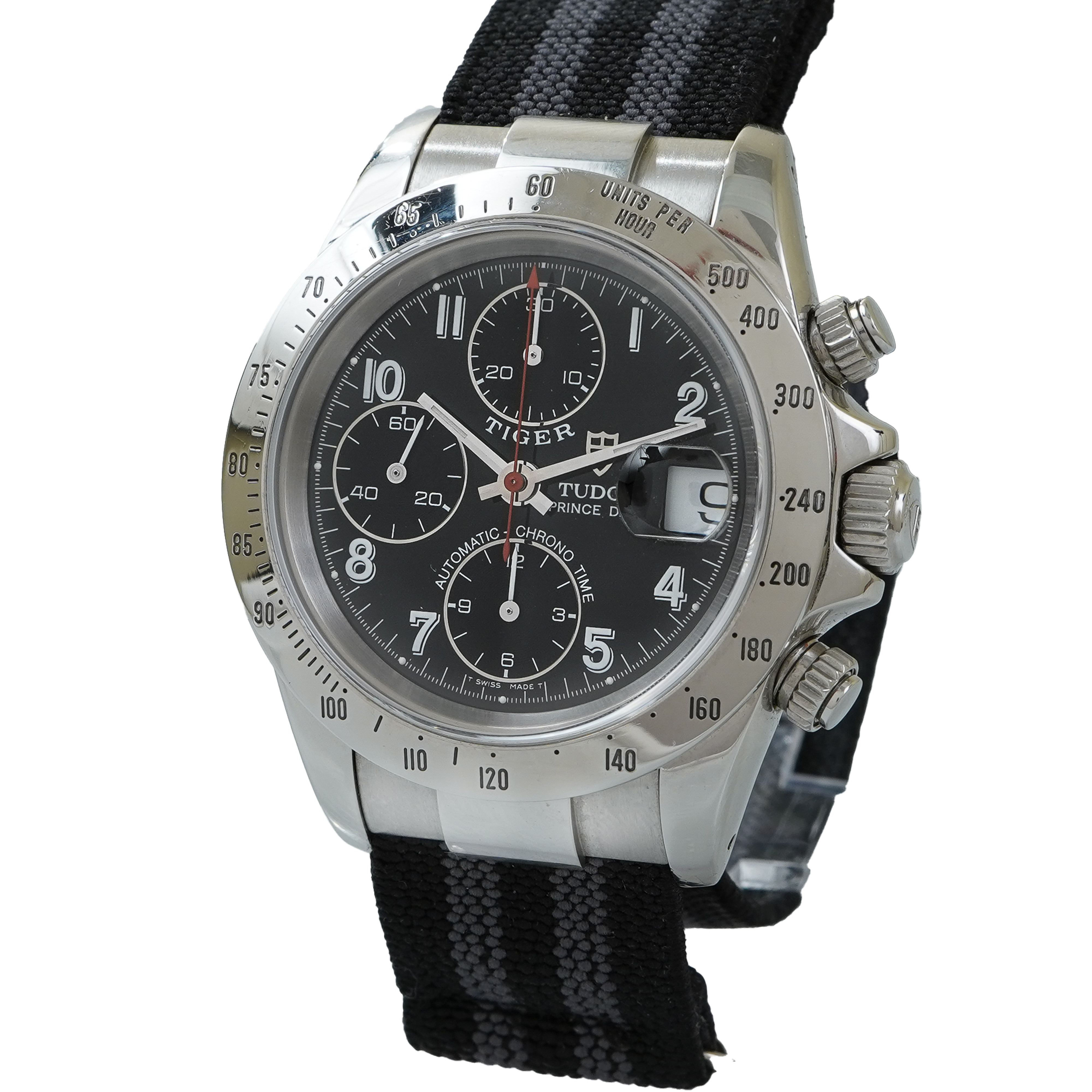 Tudor Prince Date Tiger Chronograph 79280P Inventory 3518