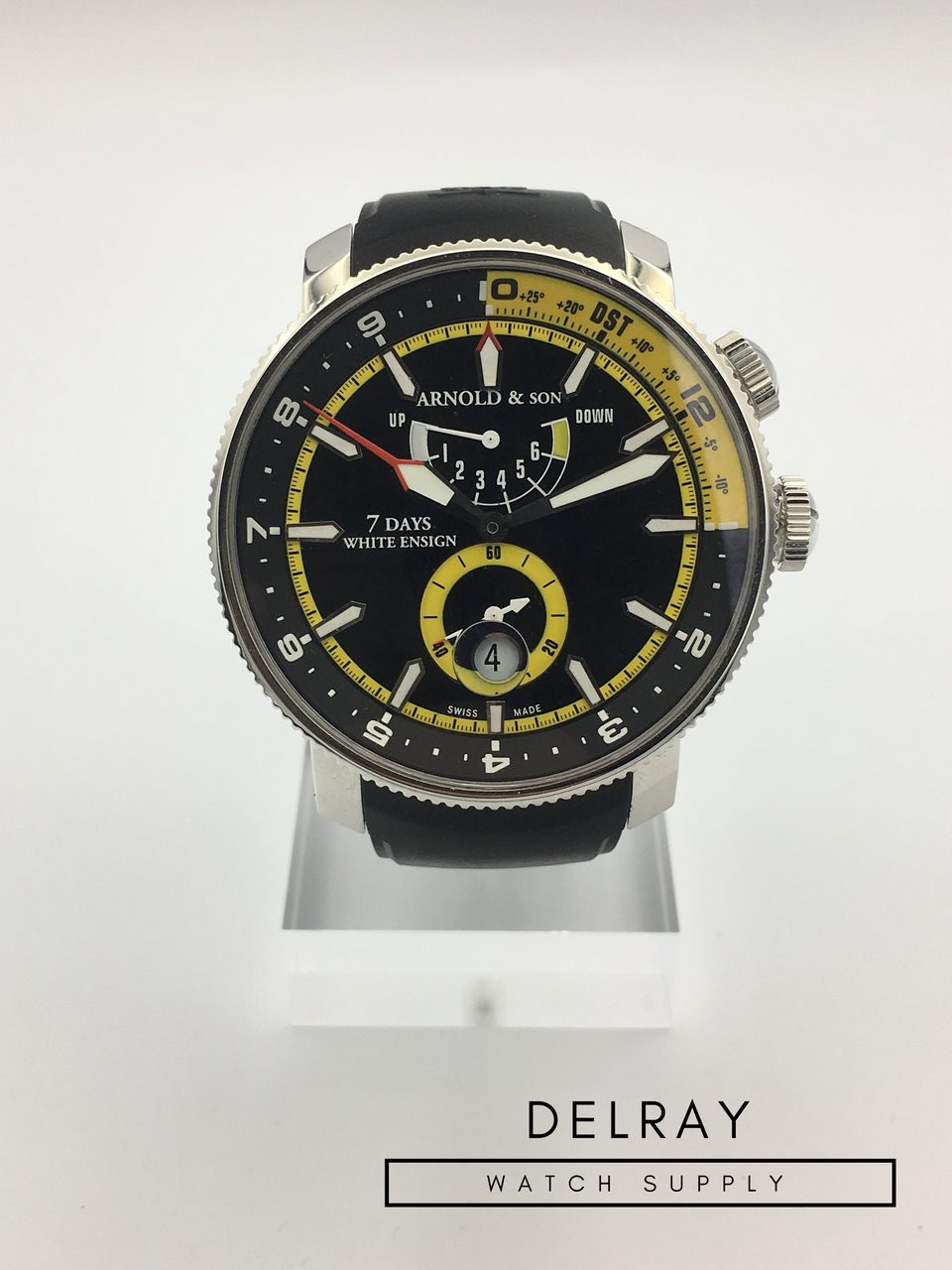Arnold & Son 7 Days White Ensign Limited Edition - DelrayWatch.com