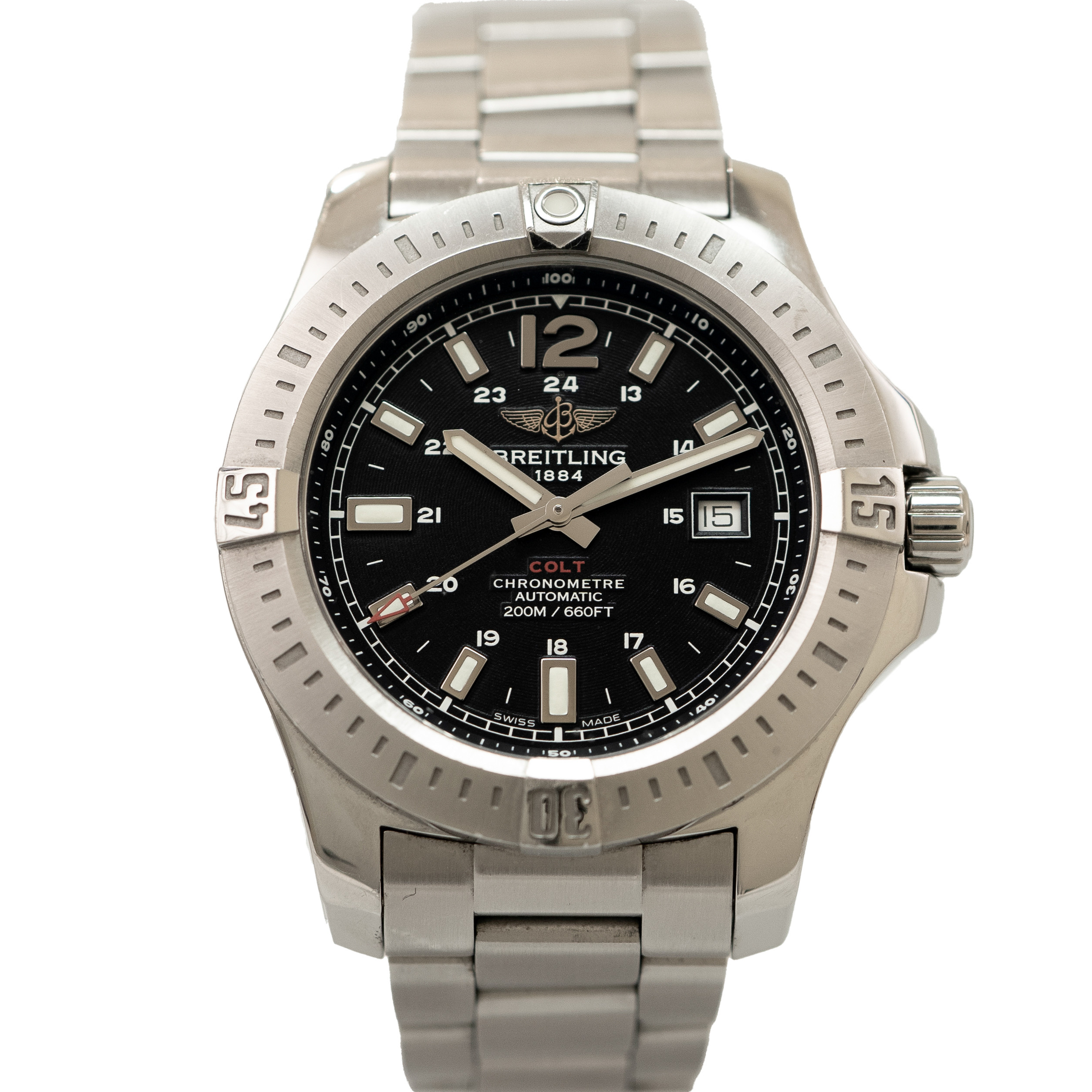 Breitling Colt Automatic A17388- Inventory 3527 - DelrayWatch.com