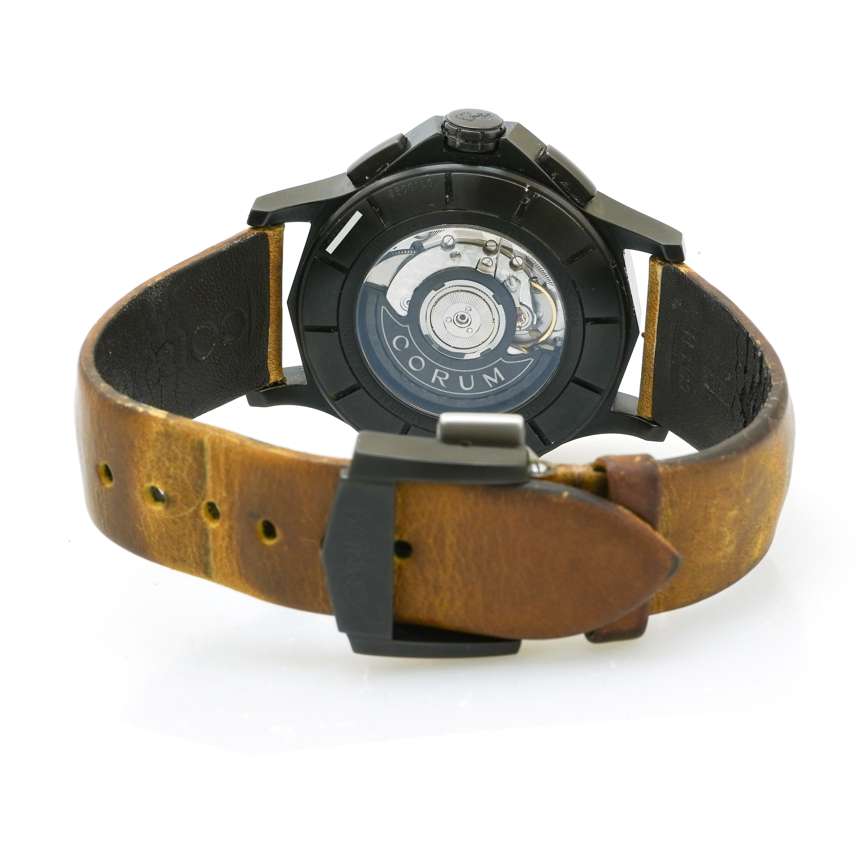 Corum Admirals Cup Legend Black - Inventory 3555 - DelrayWatch.com