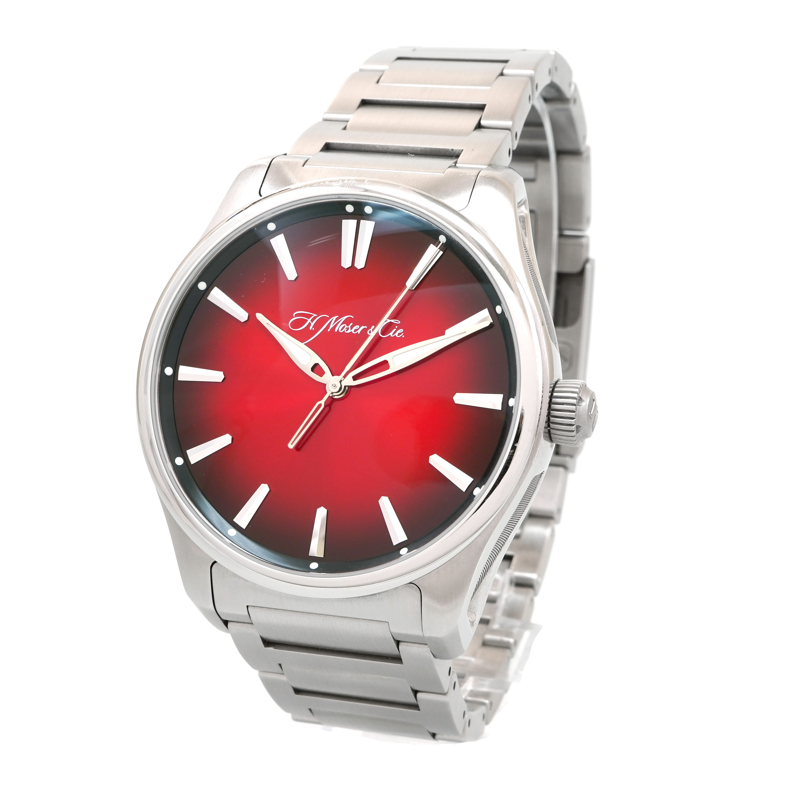 H. Moser & Cie Pioneer Swiss Mad Red *2021* - Inventory 3560