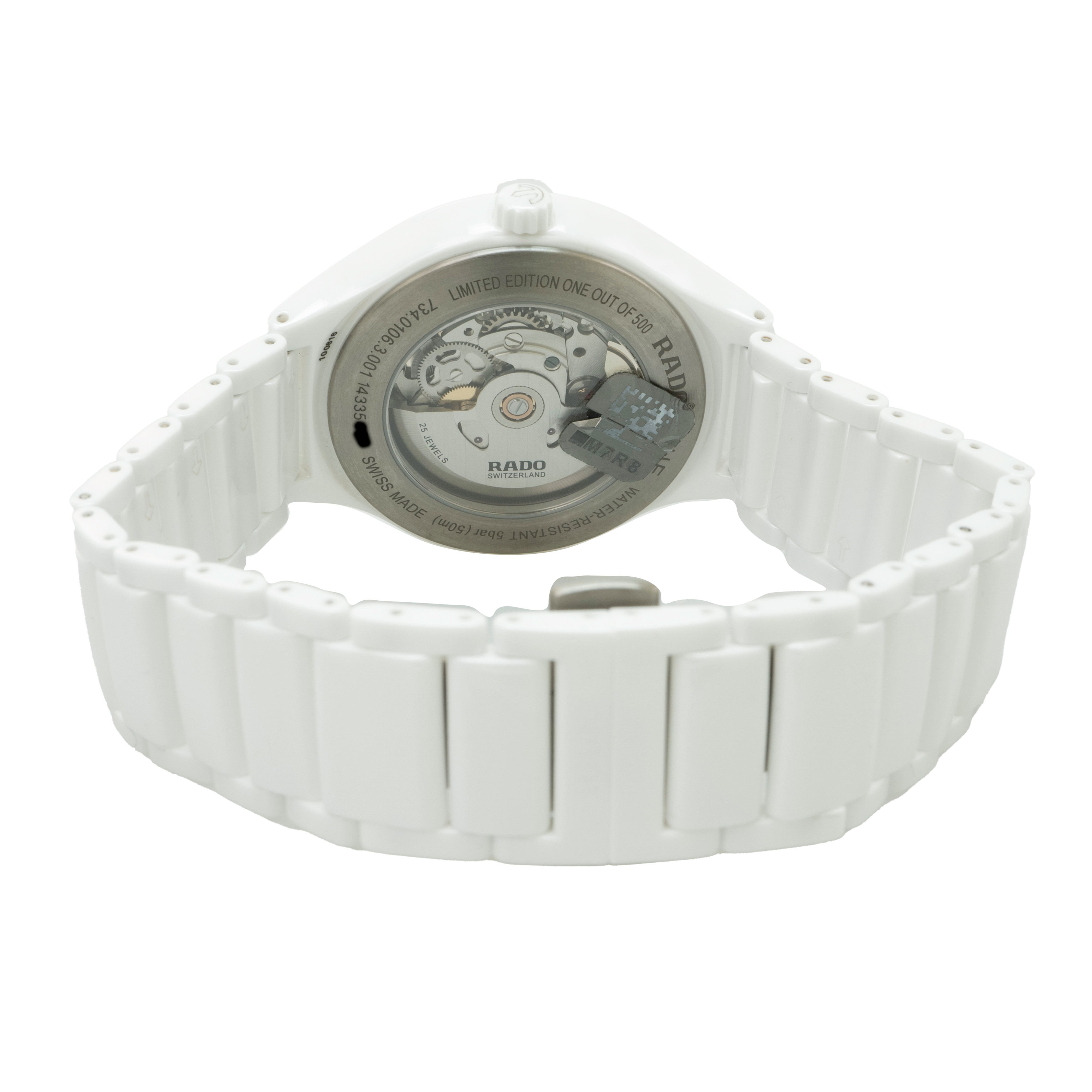 Rado True Open Heart Skeleton Mother of Pearl Dial *Limited