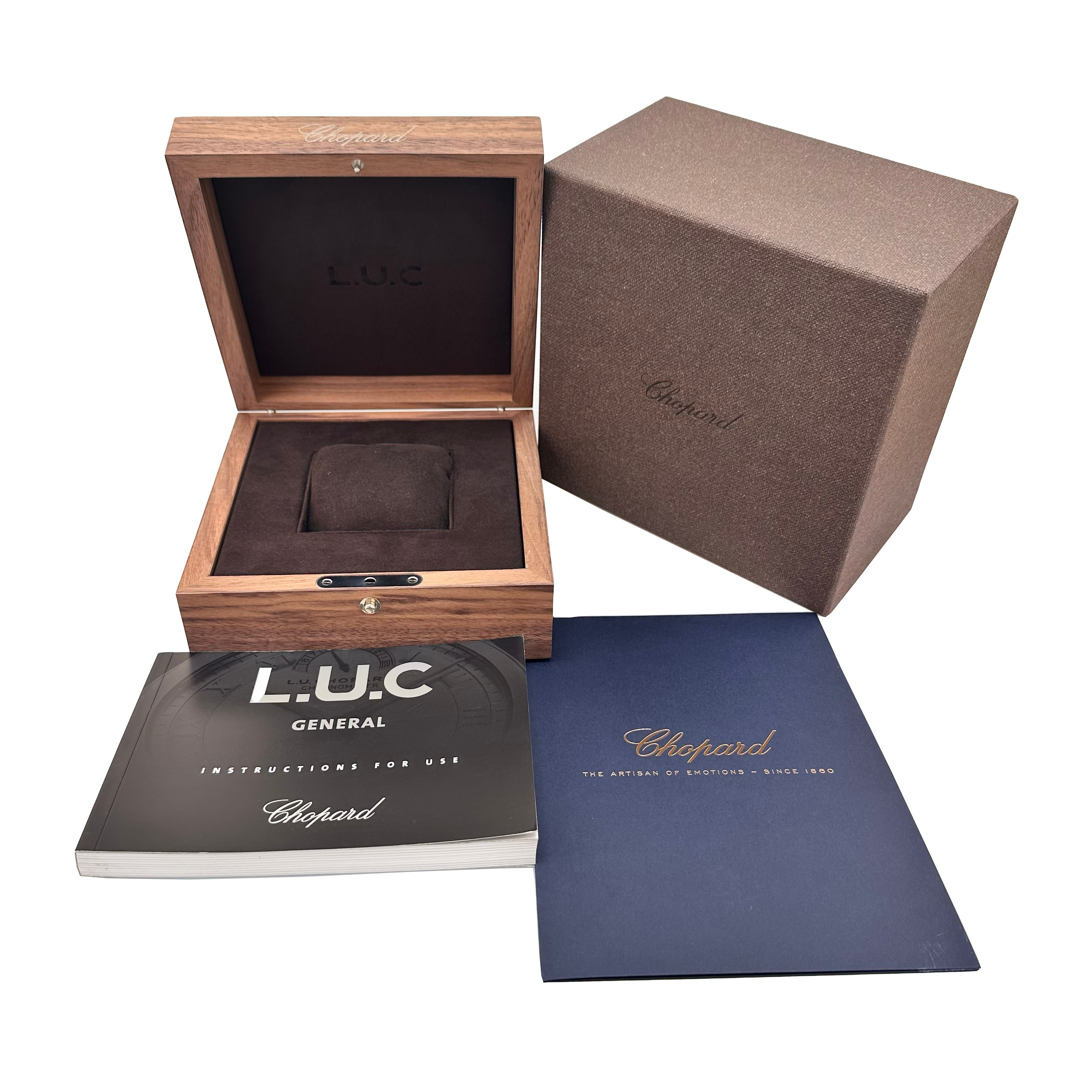Chopard L.U.C GMT One Black 168579-3004 *2022* *Unworn* *Limited