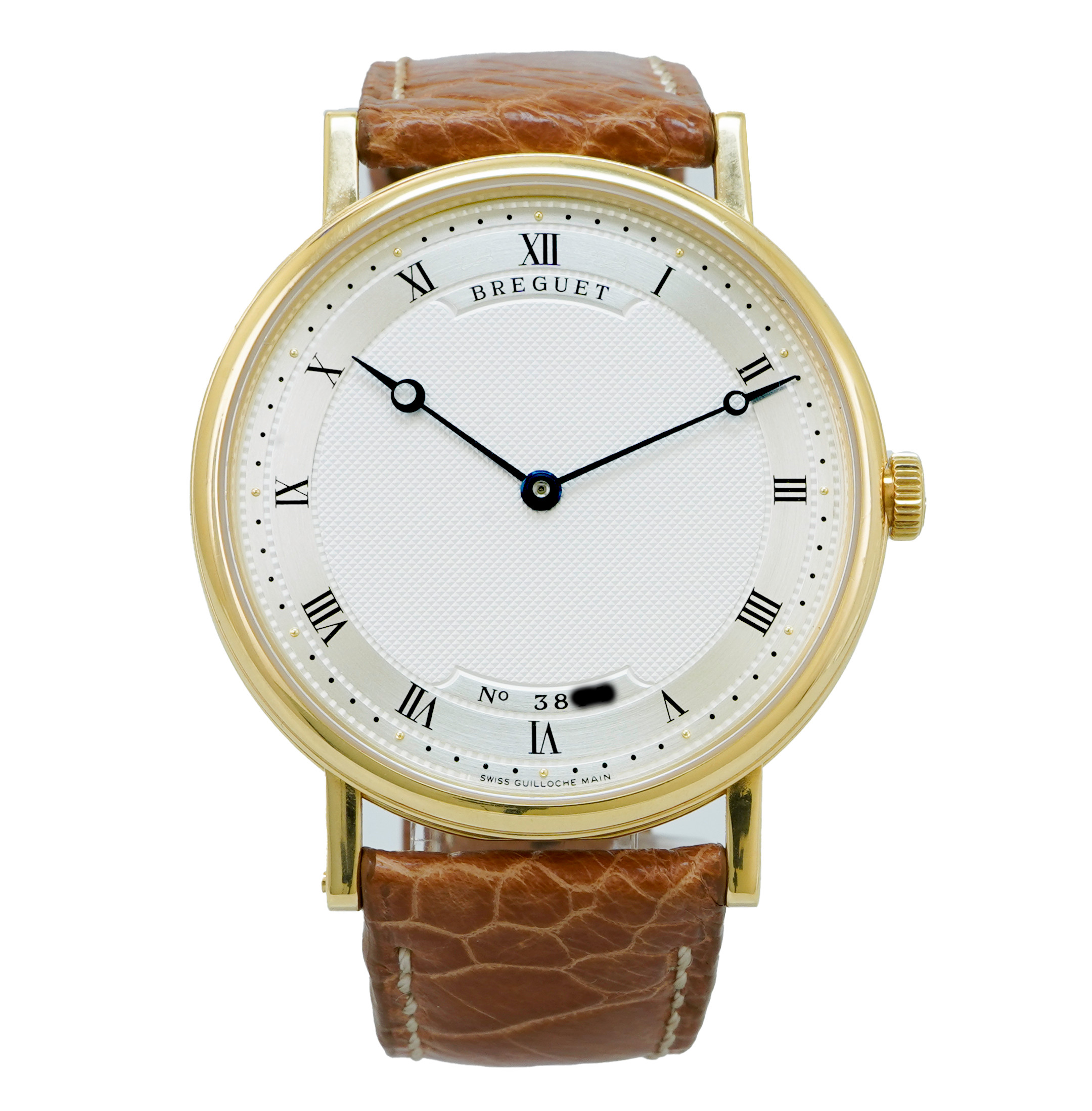 グッチ　ヴィンテージ　バレット　トレイ　ゴールド Breguet Classique 5157 38mm *Yellow Gold* - Inventory 3738