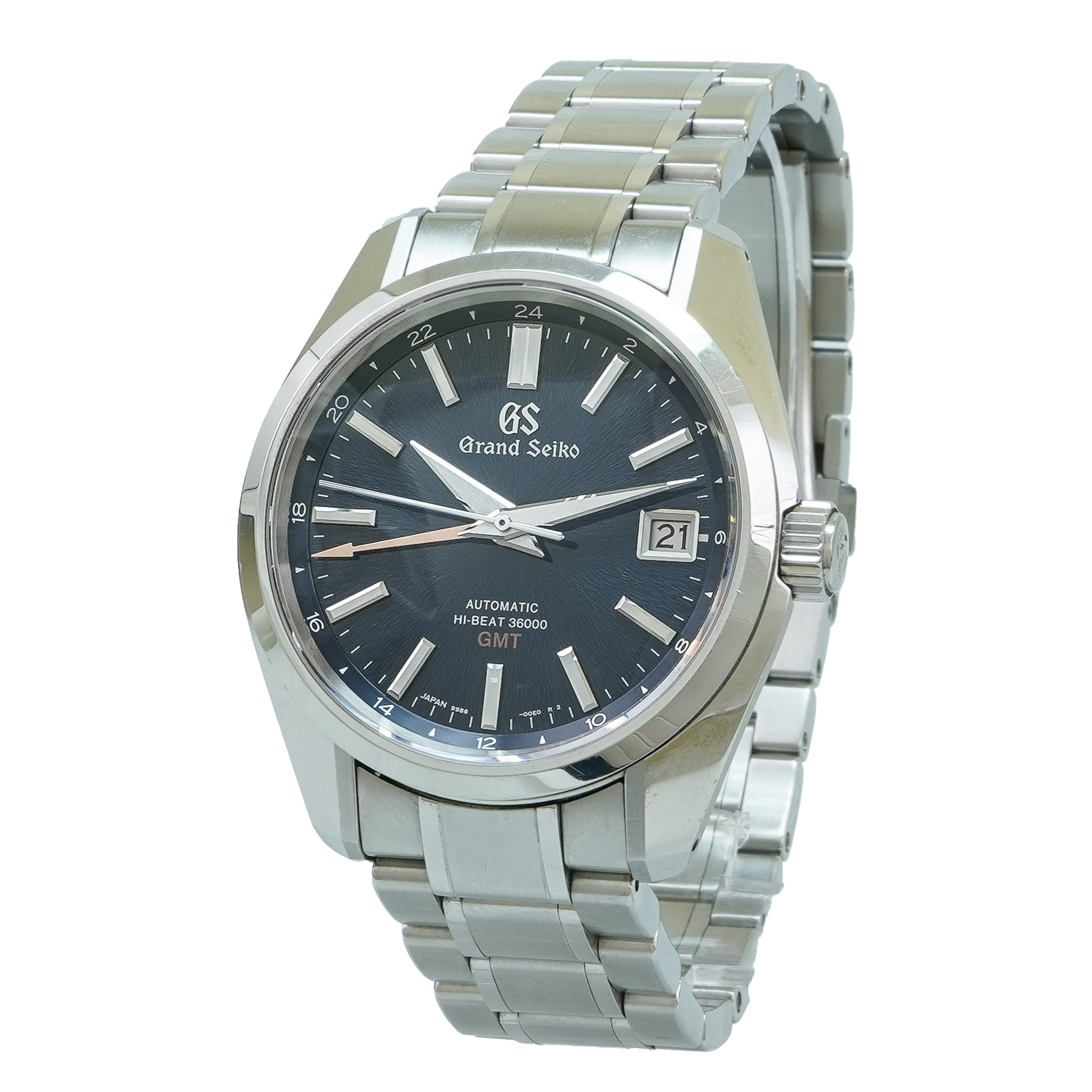 Grand Seiko Heritage Collection GMT Mount Iwate Dial SBGJ235 - Inventory  3773 