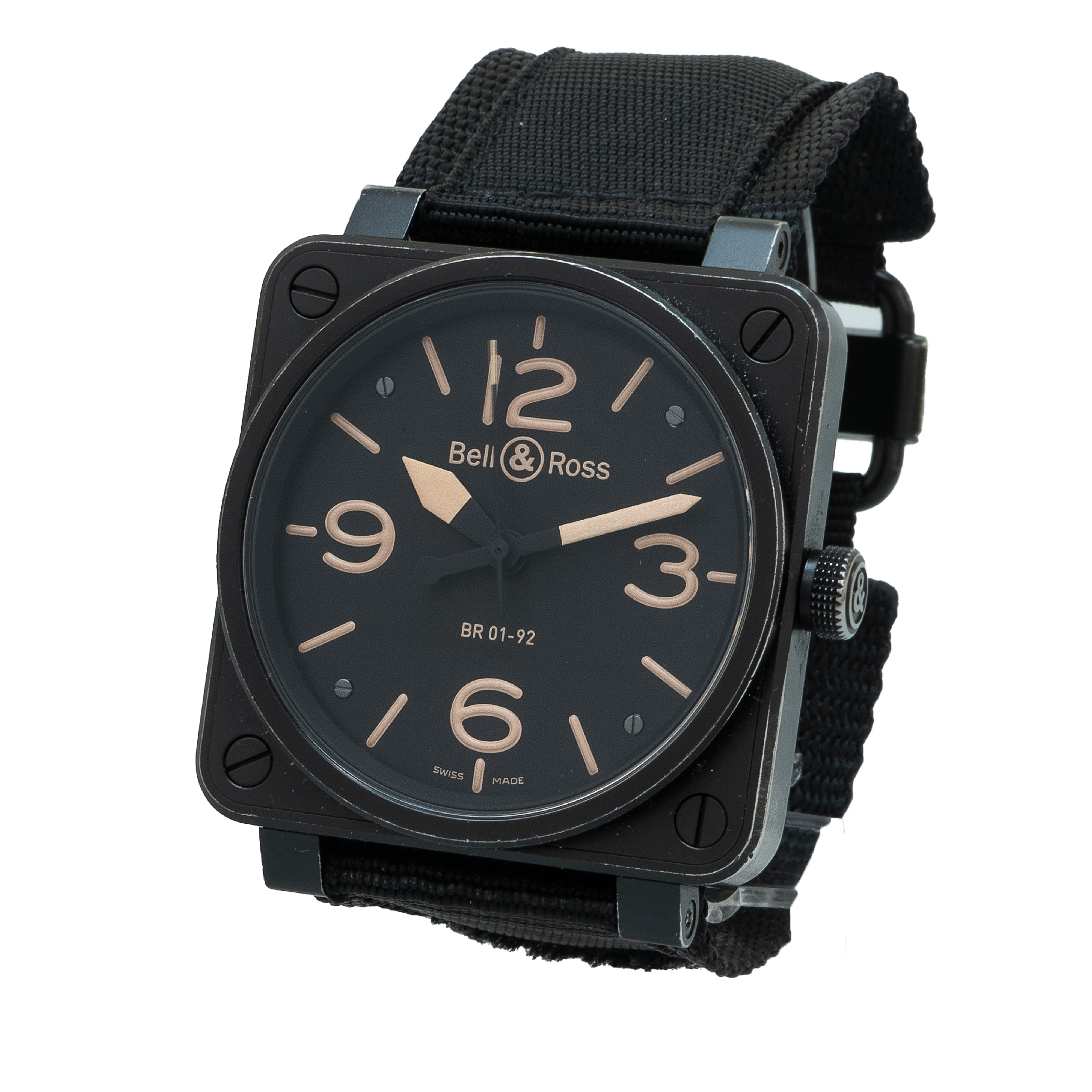 Bell Ross BR 01 92 Heritage 46mm Inventory 3789 DelrayWatch