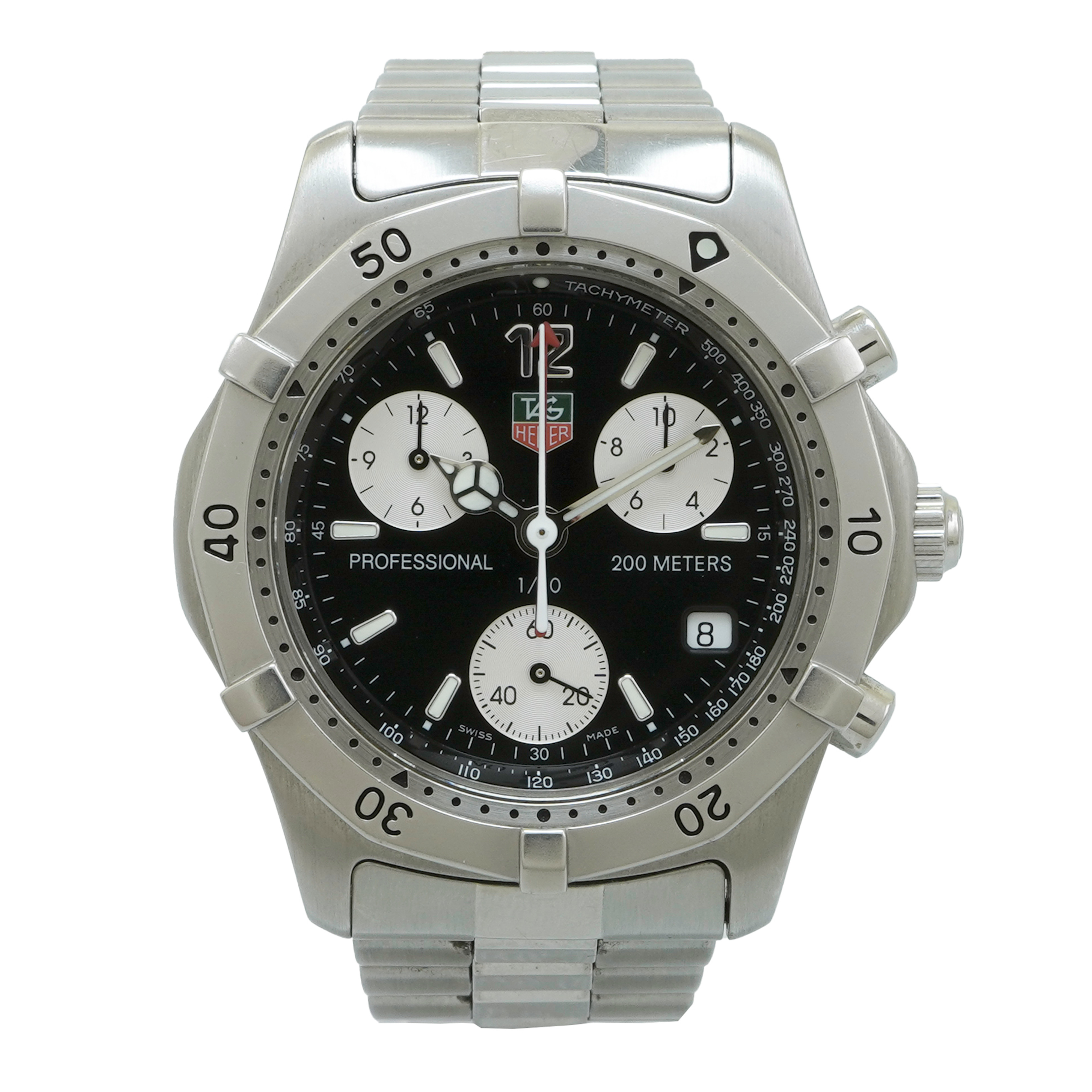 TAG Heuer Professional 200m Chronograph CK1110 - Inventory 3874