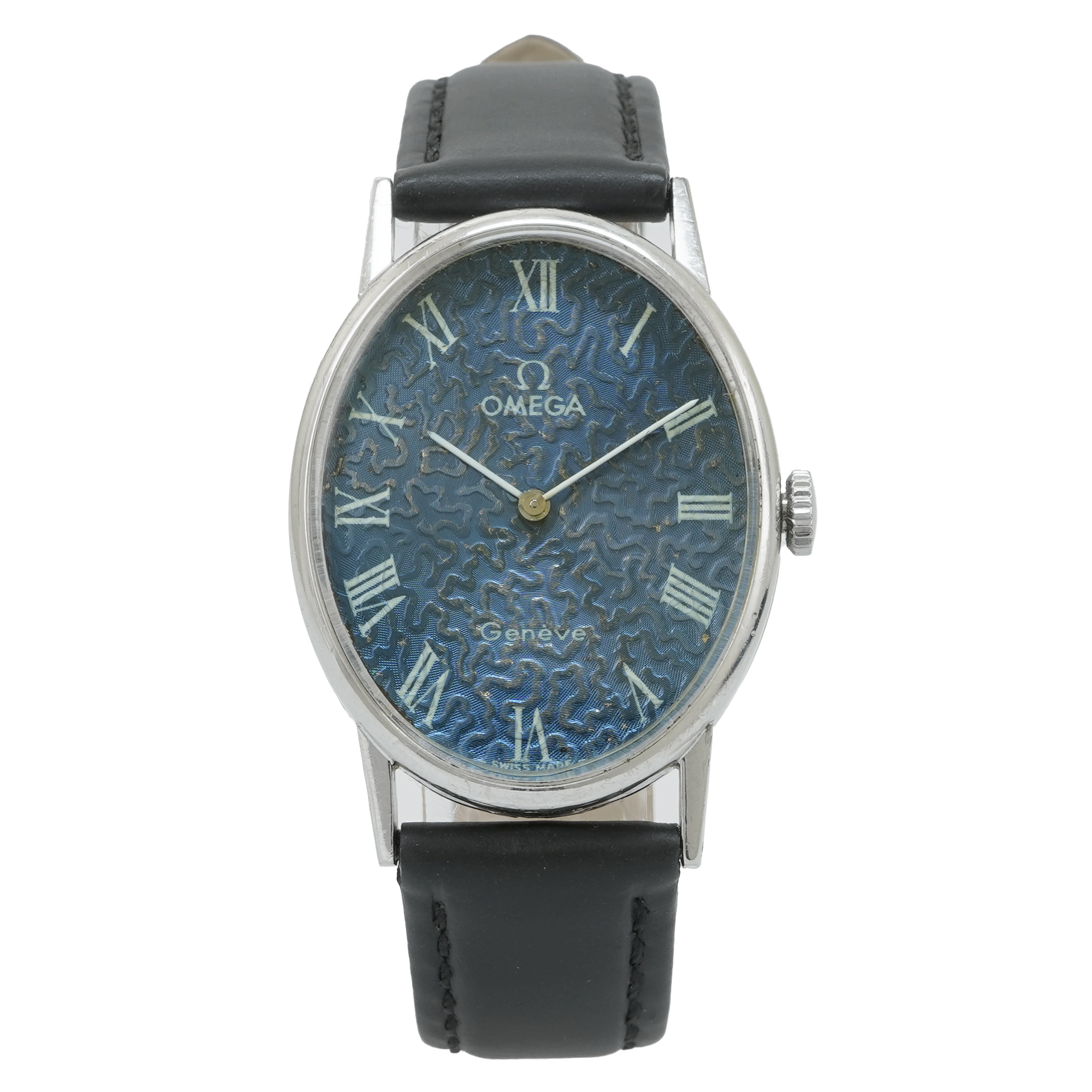 Omega Vintage Ellipse Blue Fancy Dial 511.416 *1972* -Inventory 3931 ...