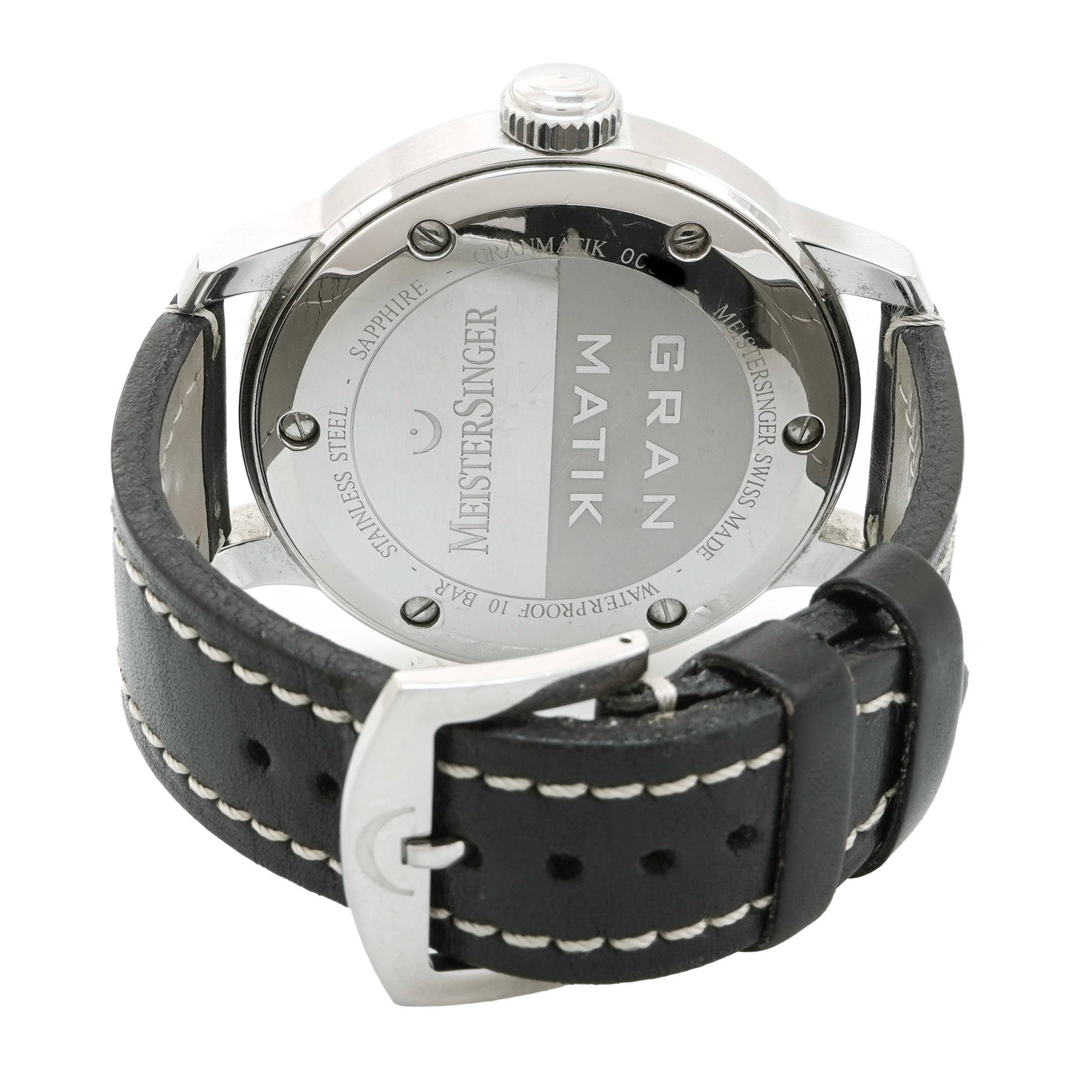 Meistersinger Granmatic 52mm - Inventory 3998 - DelrayWatch.com