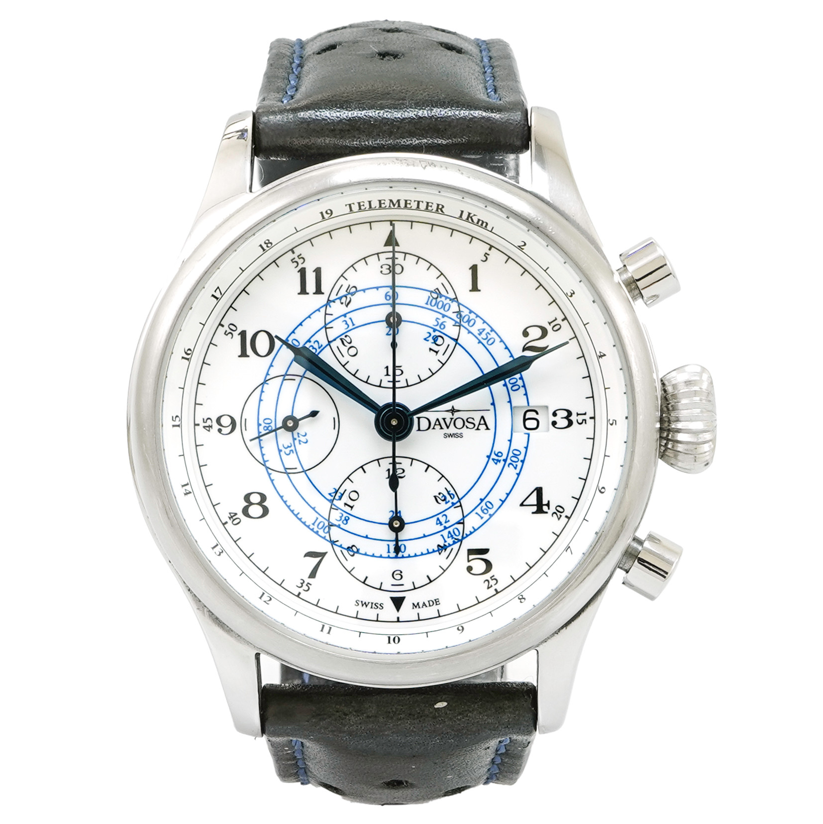 Davosa Telemeter Chronograph 6675-288 - Inventory 4022