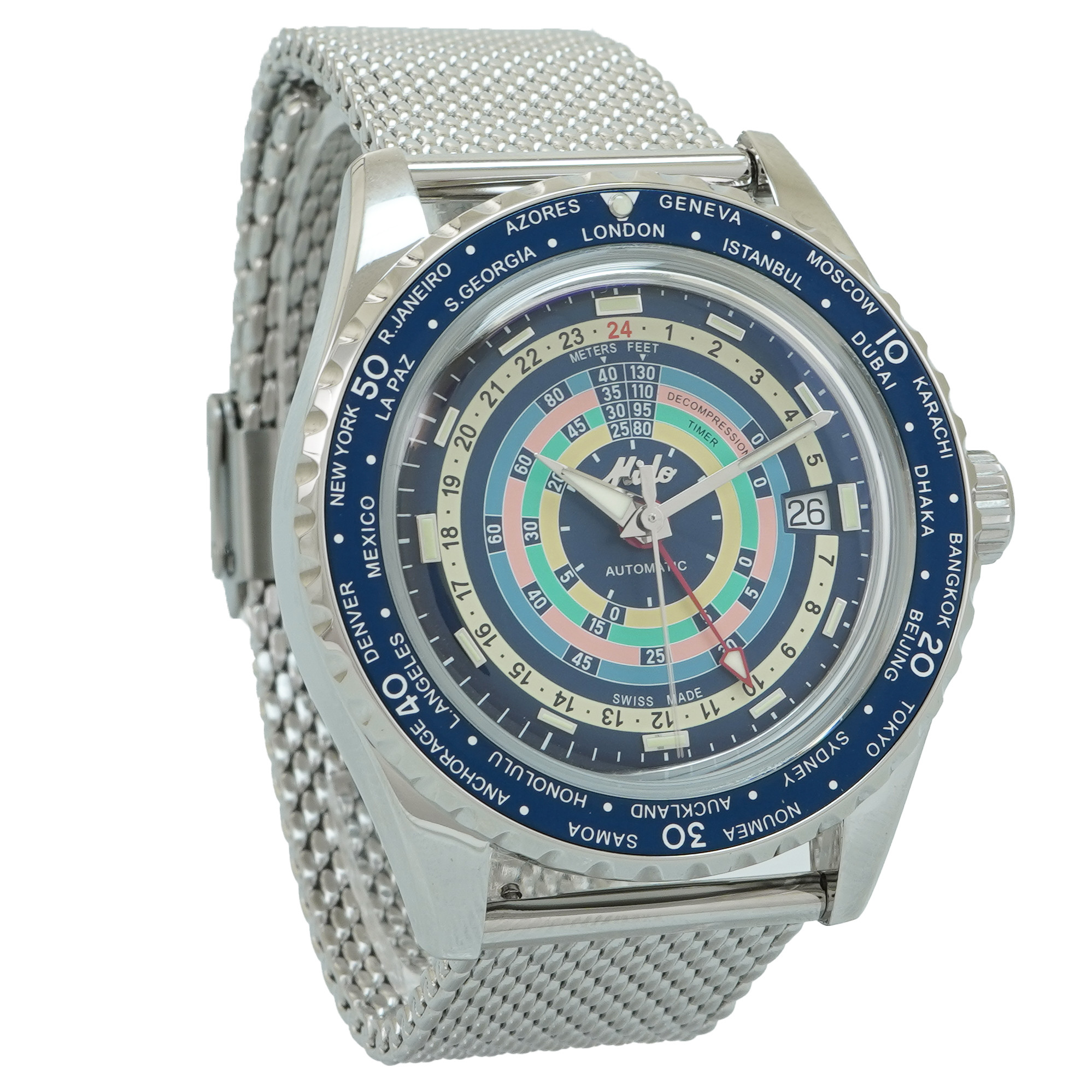 Mido Ocean Star Decompression Worldtimer Special Edition *Unworn