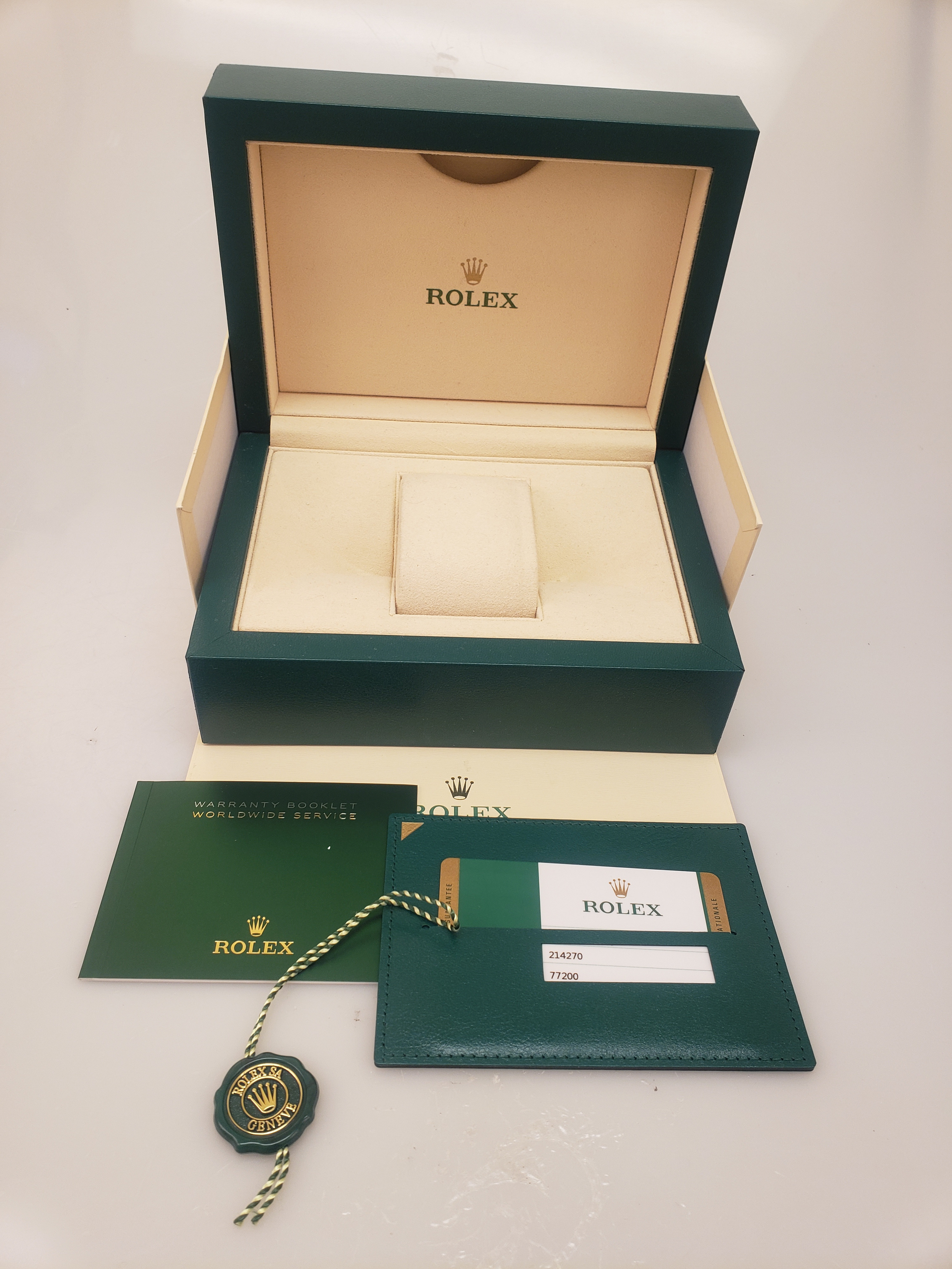 Rolex Explorer 39 214270 - Inventory 4107 - DelrayWatch.com
