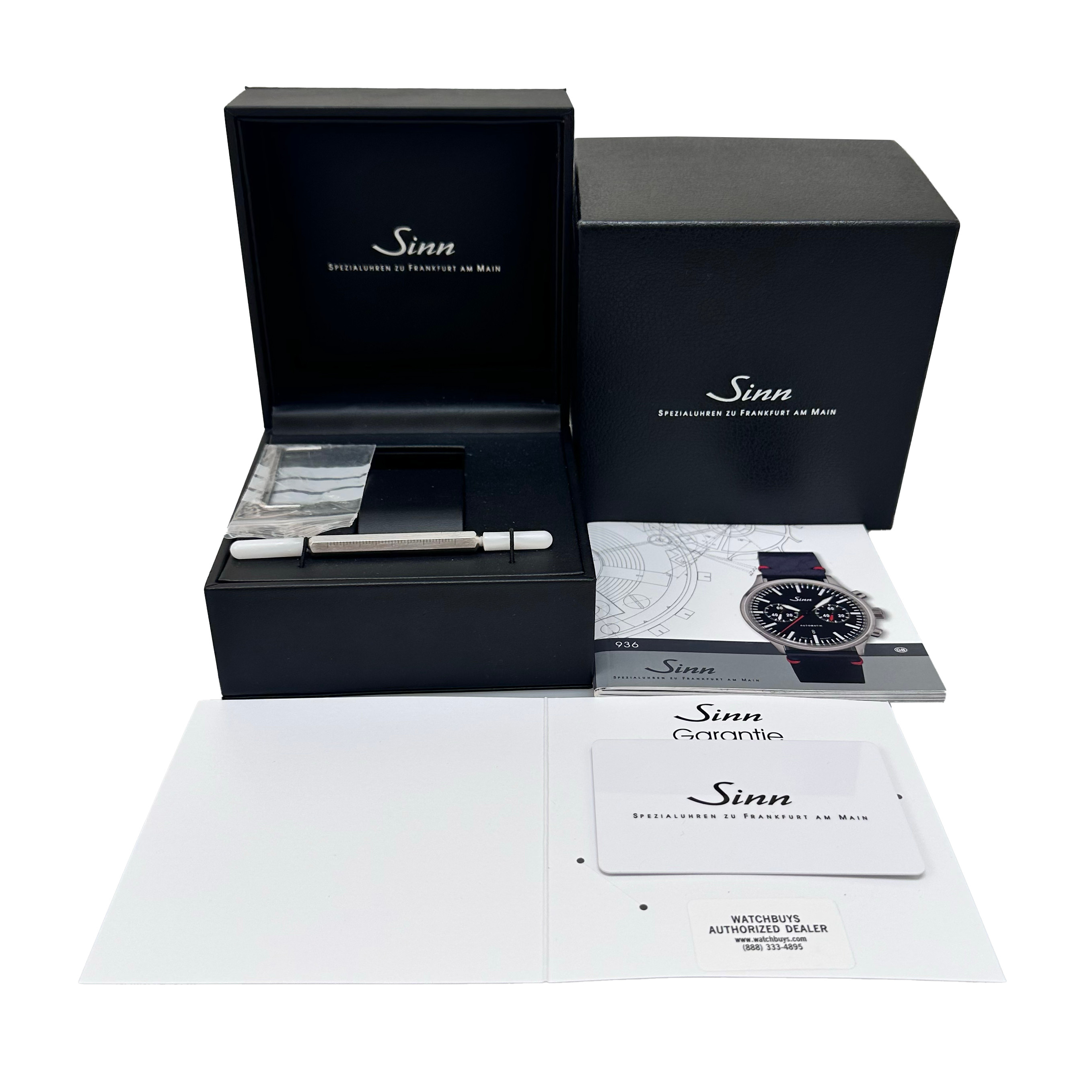 Sinn Model 936 Tegimented Chronograph - Inventory 4253