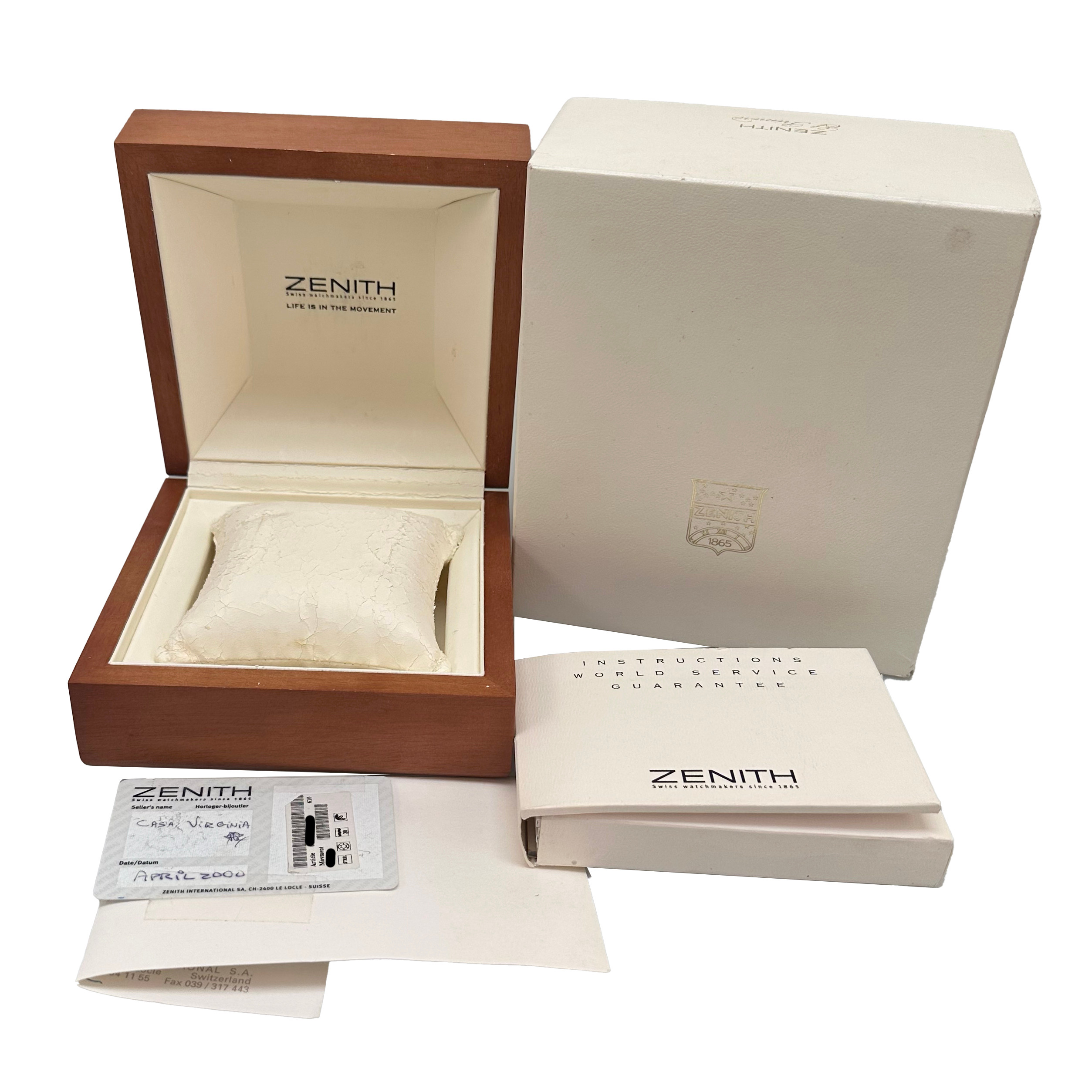 Zenith el Primero Class 4 Chronograph - Inventory 4311