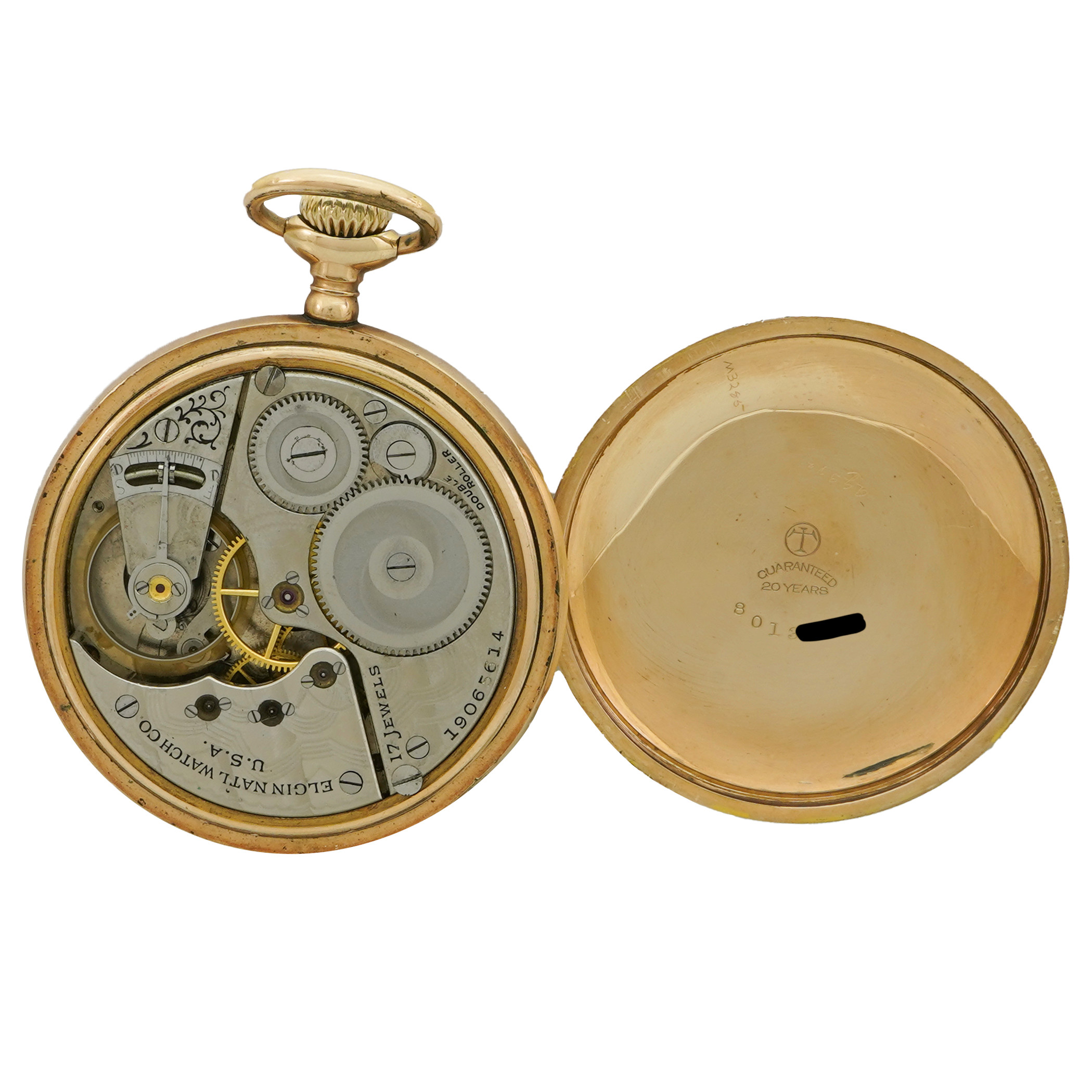 Elgin 16s Model 7 Pocket Watch Grade 387 - Inventory 4322