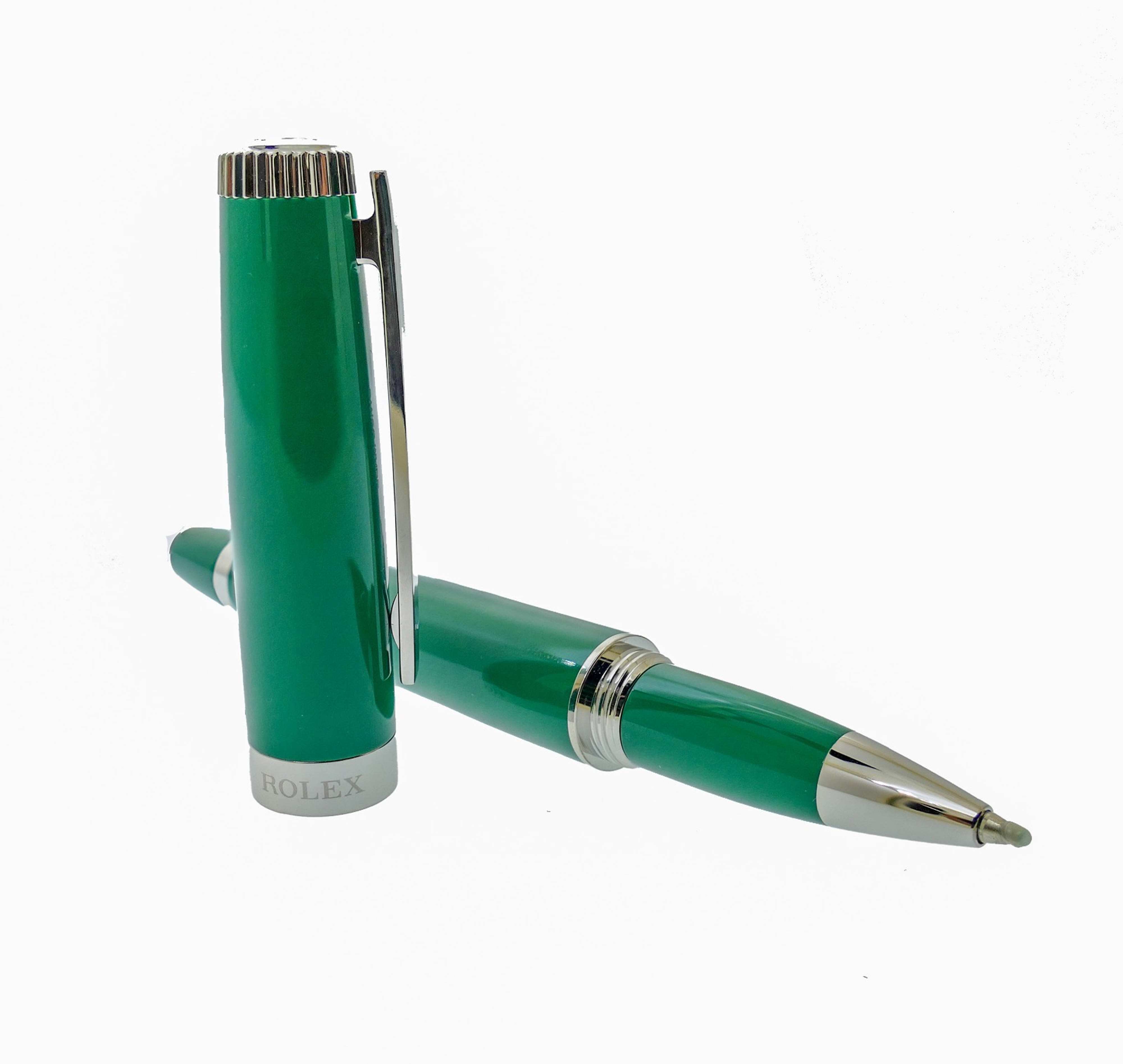 forum bid Ved en fejltagelse Rolex Green Ballpoint Pen - DelrayWatch.com