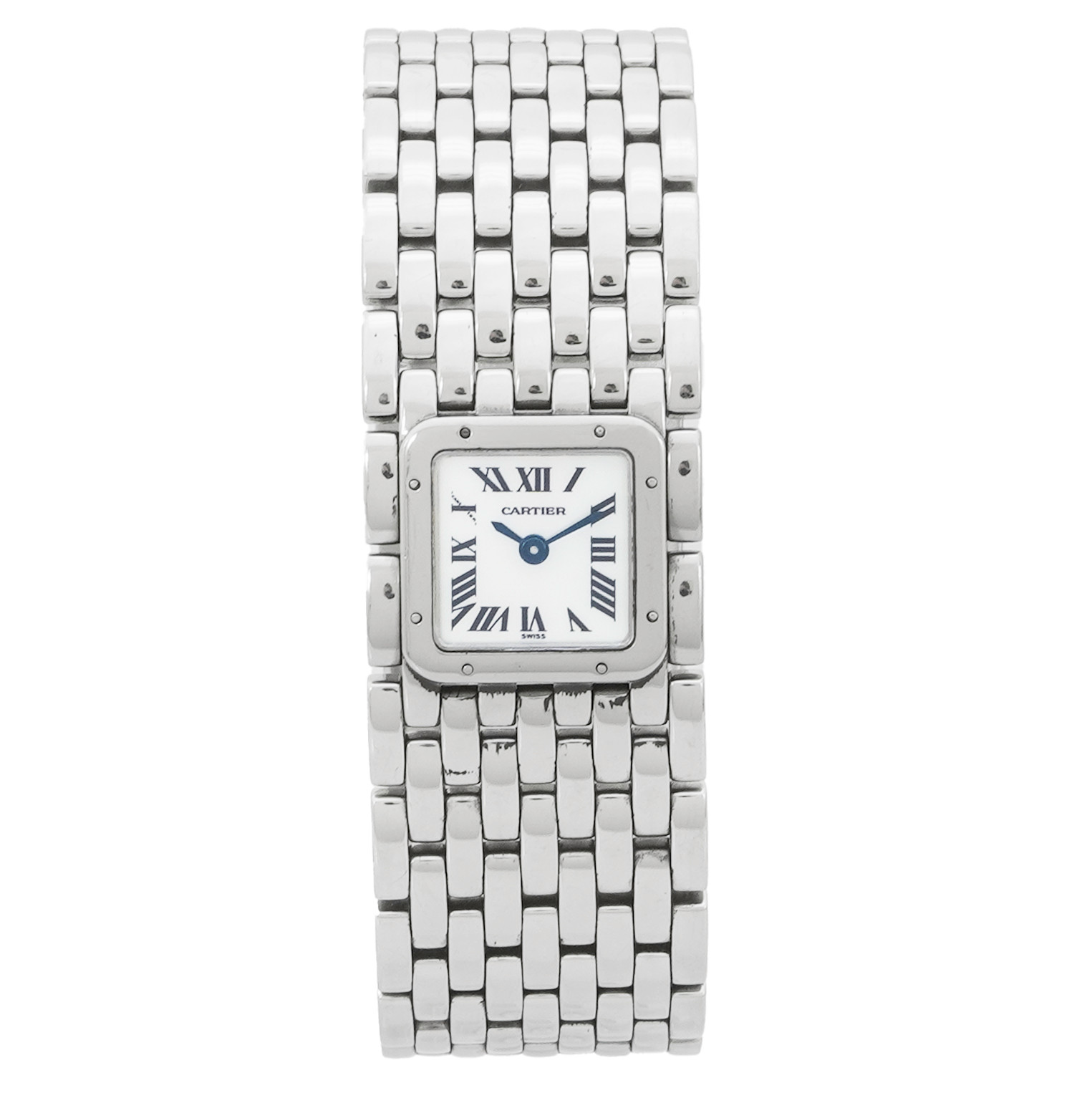 ?? CARTIER PANTHERS RUBIN STAINLESS STEEL WOMEN’S WATCHES Cartier Panther 1320 circa 1998 22mm Steel Quartz Women main image 4