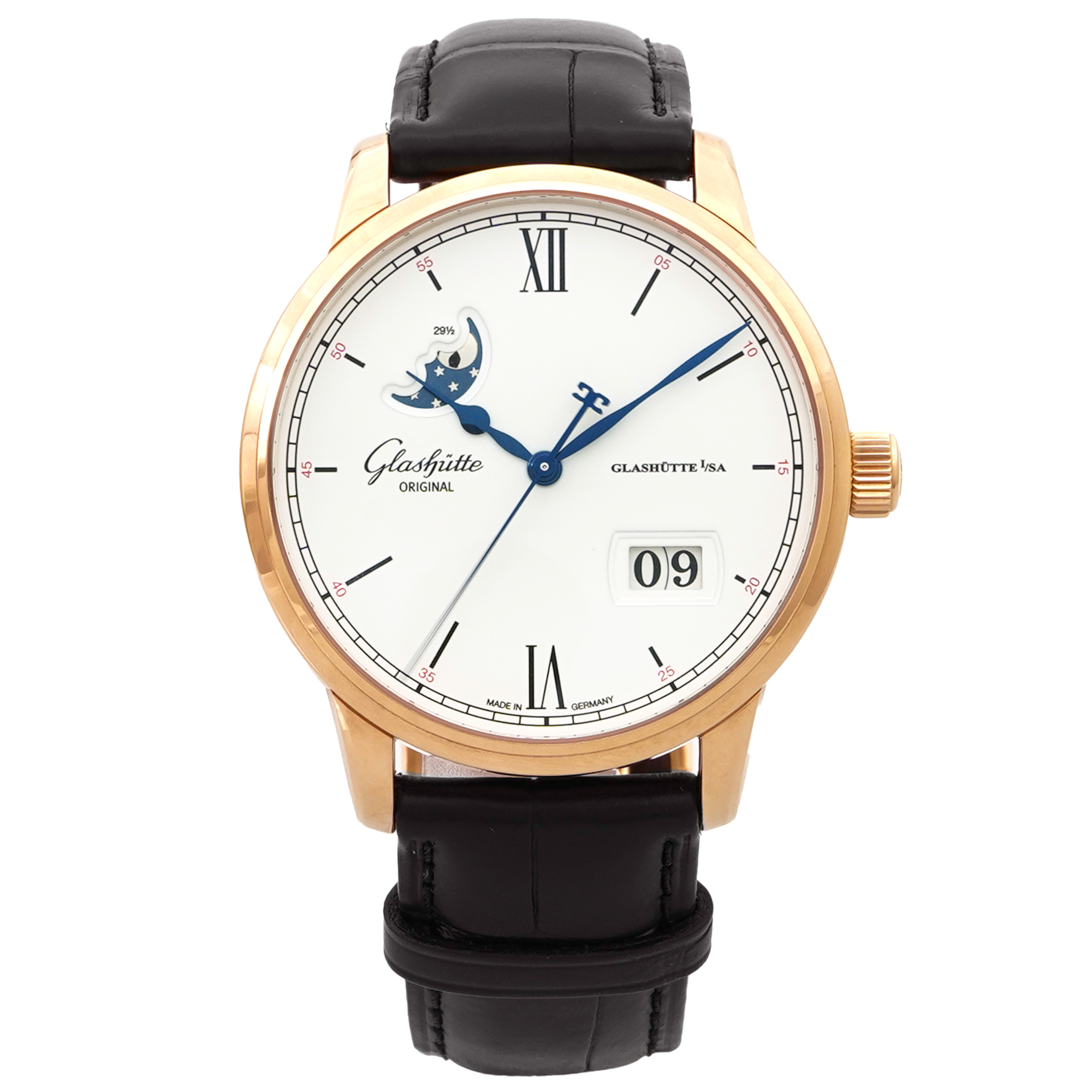 Glashutte Senator Excellence Panorama Men's Automatic Watch for Rs.463,654  for sale from a Trusted Seller on Chrono24