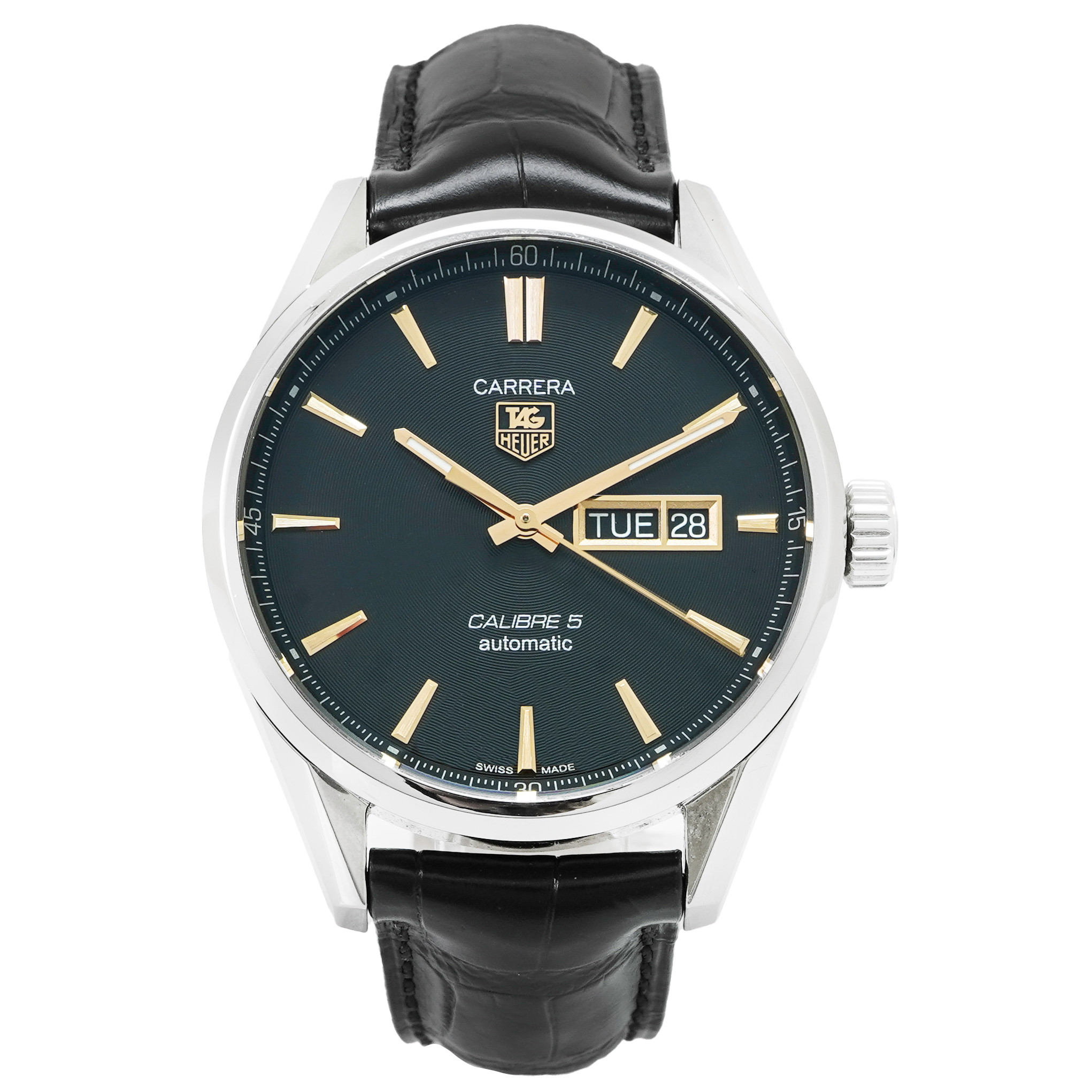 TAG Heuer Carrera Caliber 5 Automatic Day/Date 41mm - Inventory