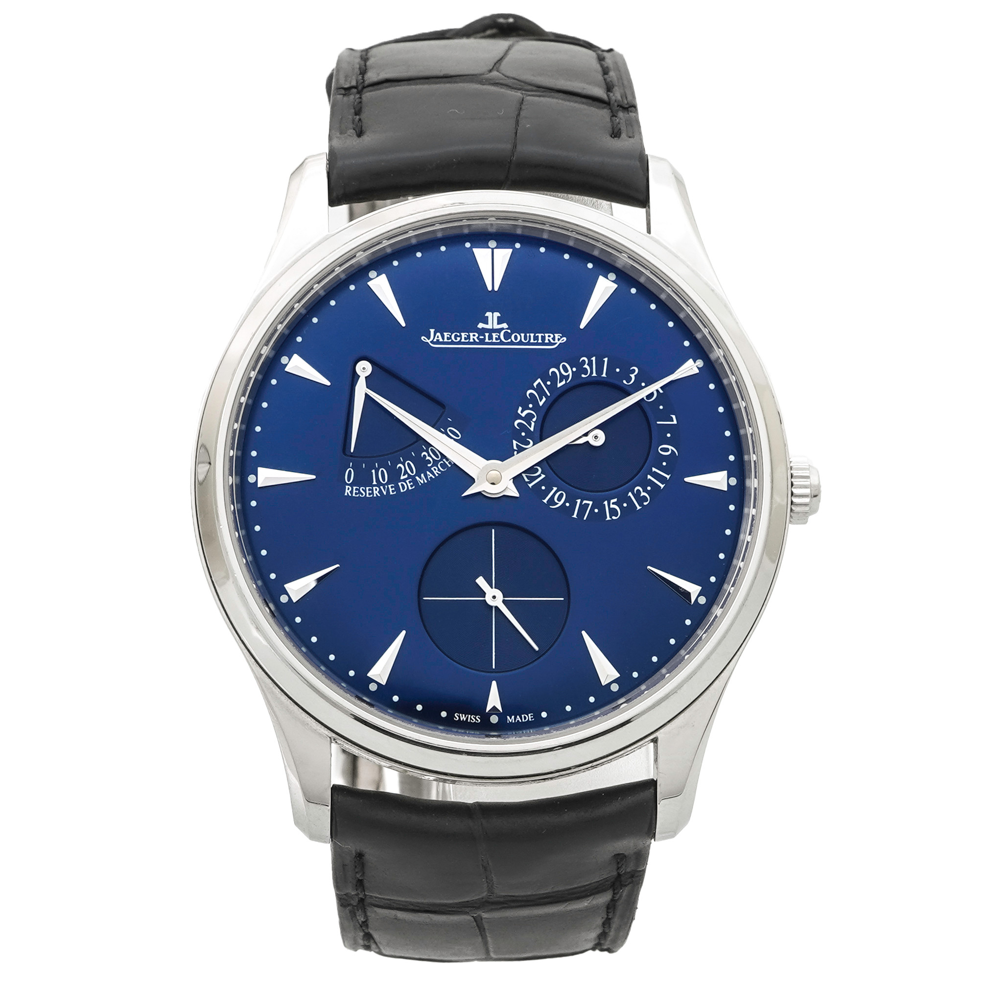 Jaeger LeCoultre Master Ultra Thin Reserve De Marche Q1378480  